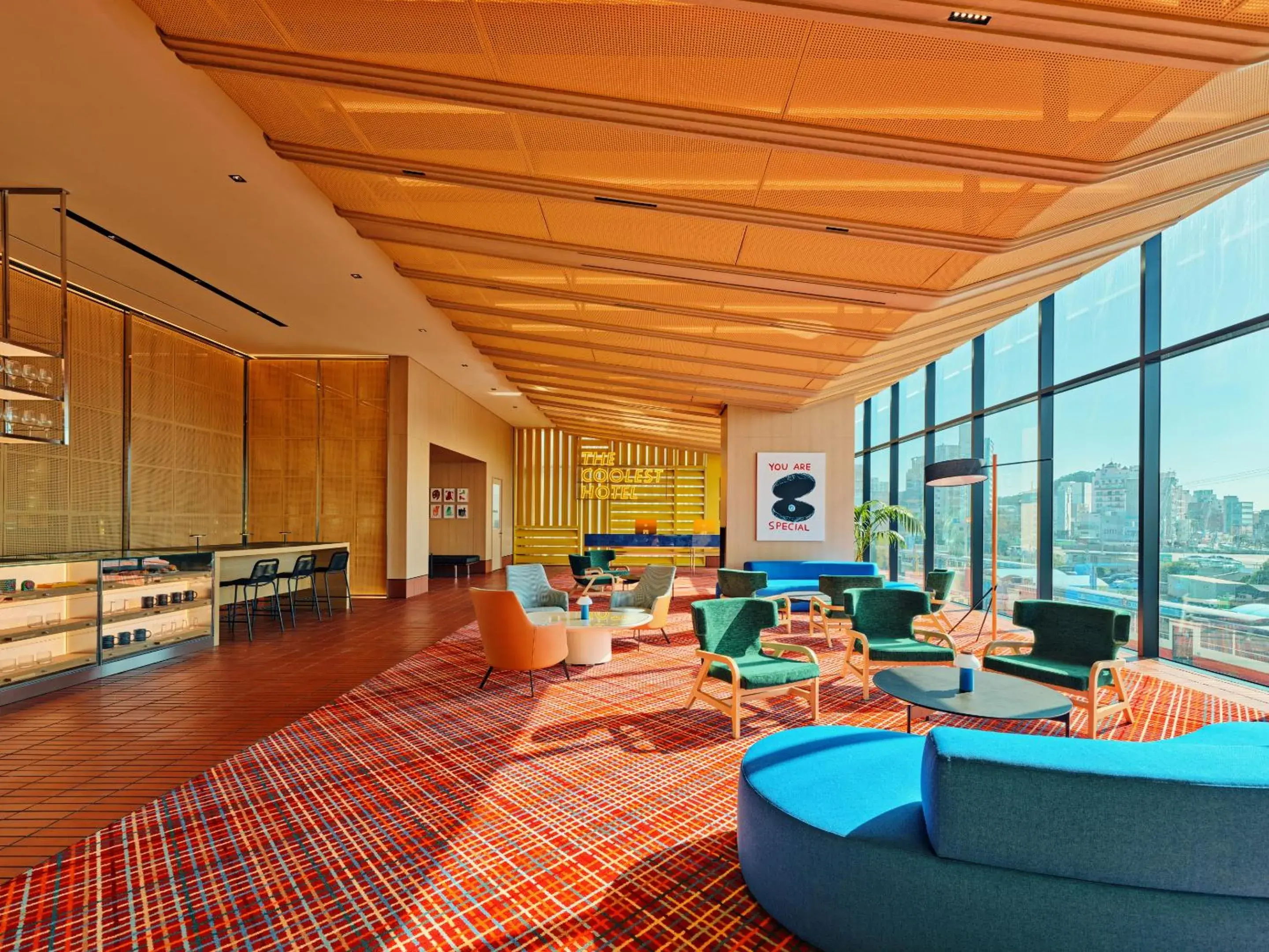 Lobby or reception in The Coolest Hotel Lobby or reception in The Coolest Hotel
