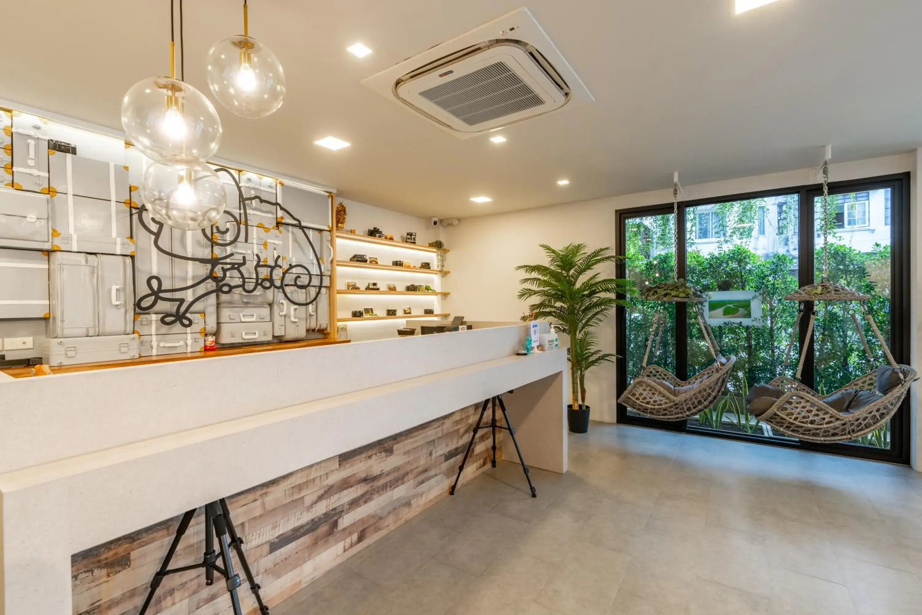 Lobby or reception in Chamemon Bed Phuket Town Lobby or reception in Chamemon Bed Phuket Town