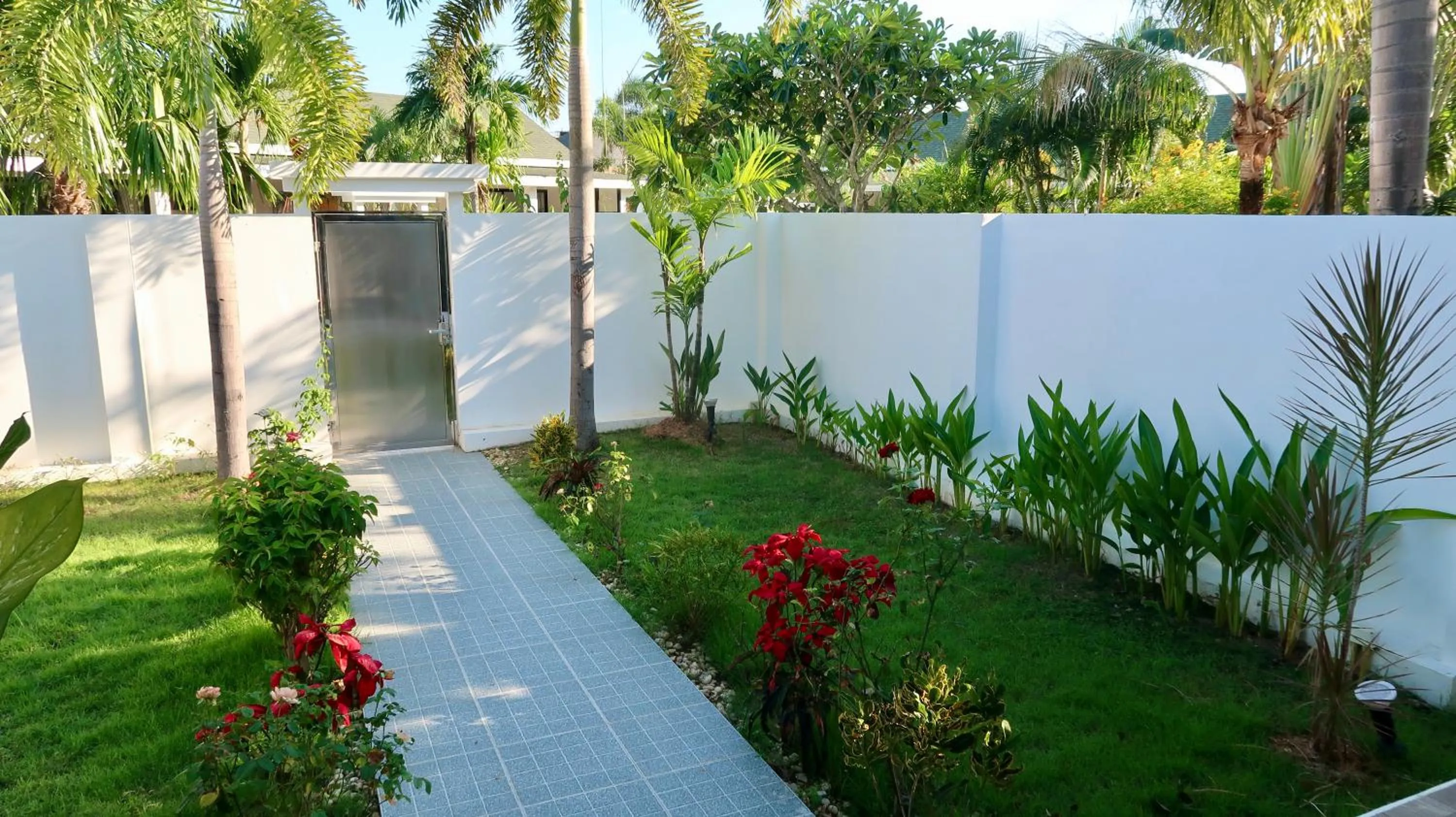 Garden view in Jasmine Village