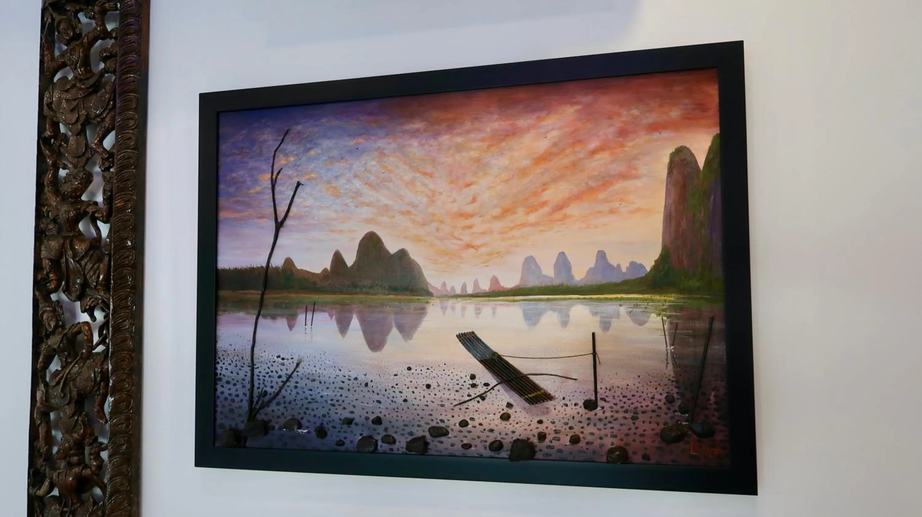 Decorative detail in Jasmine Village