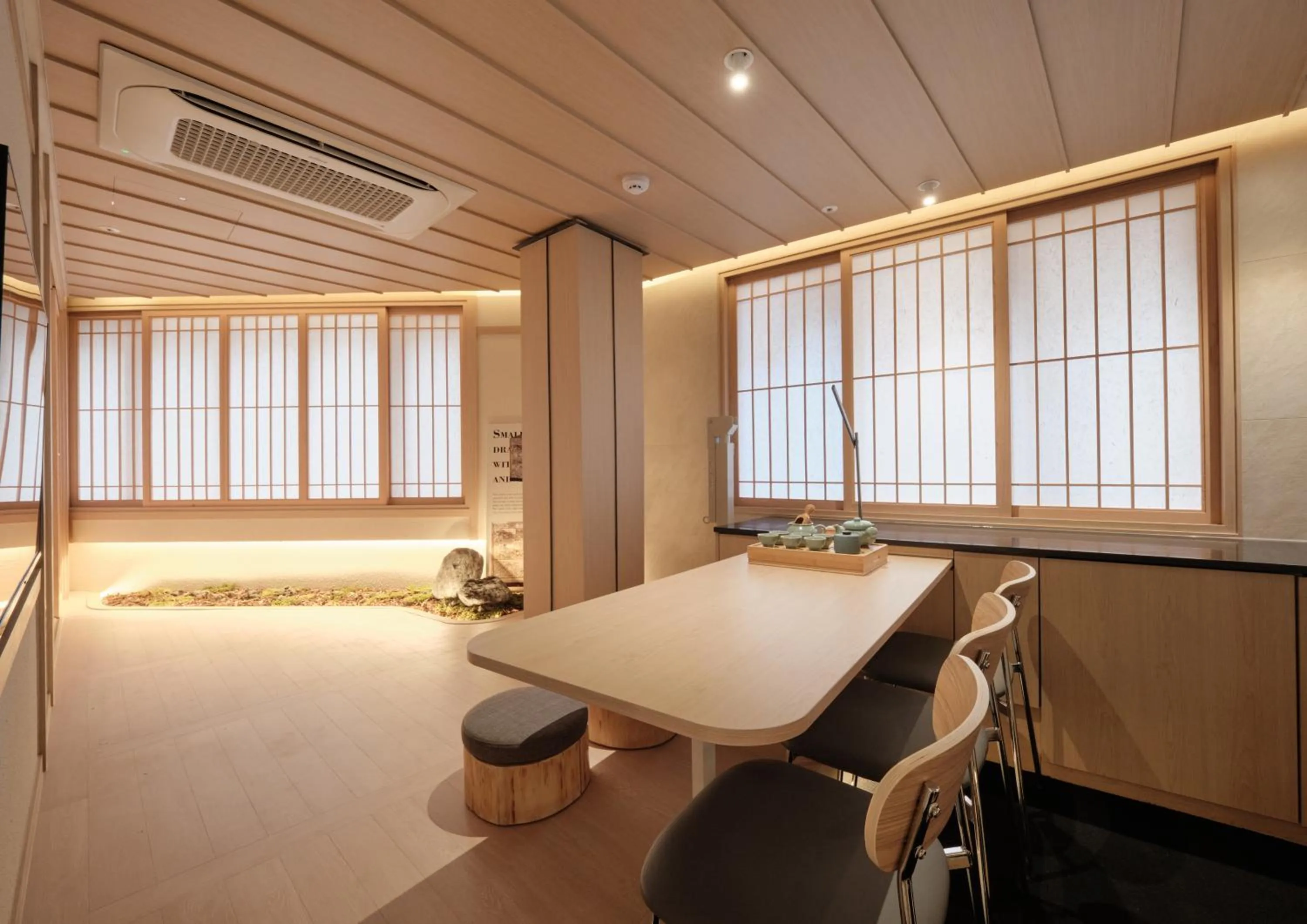 Living room in UH Suite Central Seoul