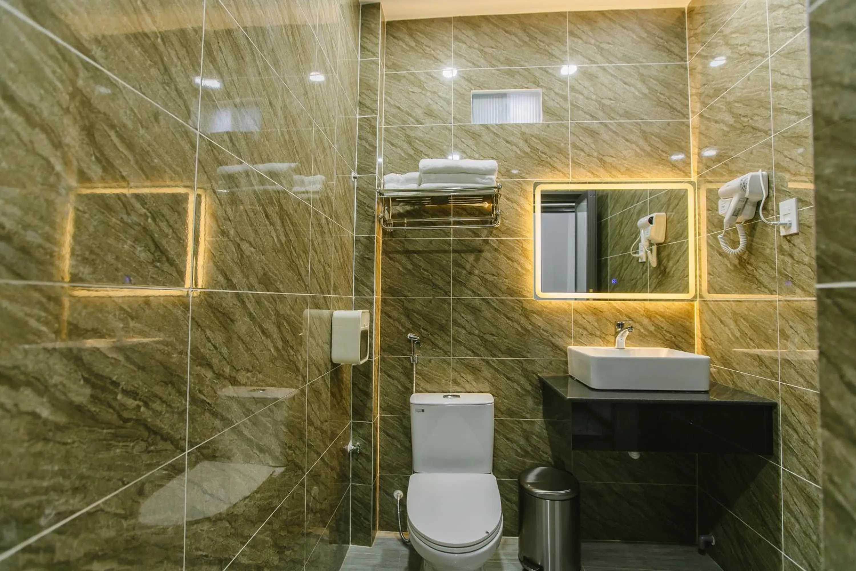 Bathroom in Peony Hotel
