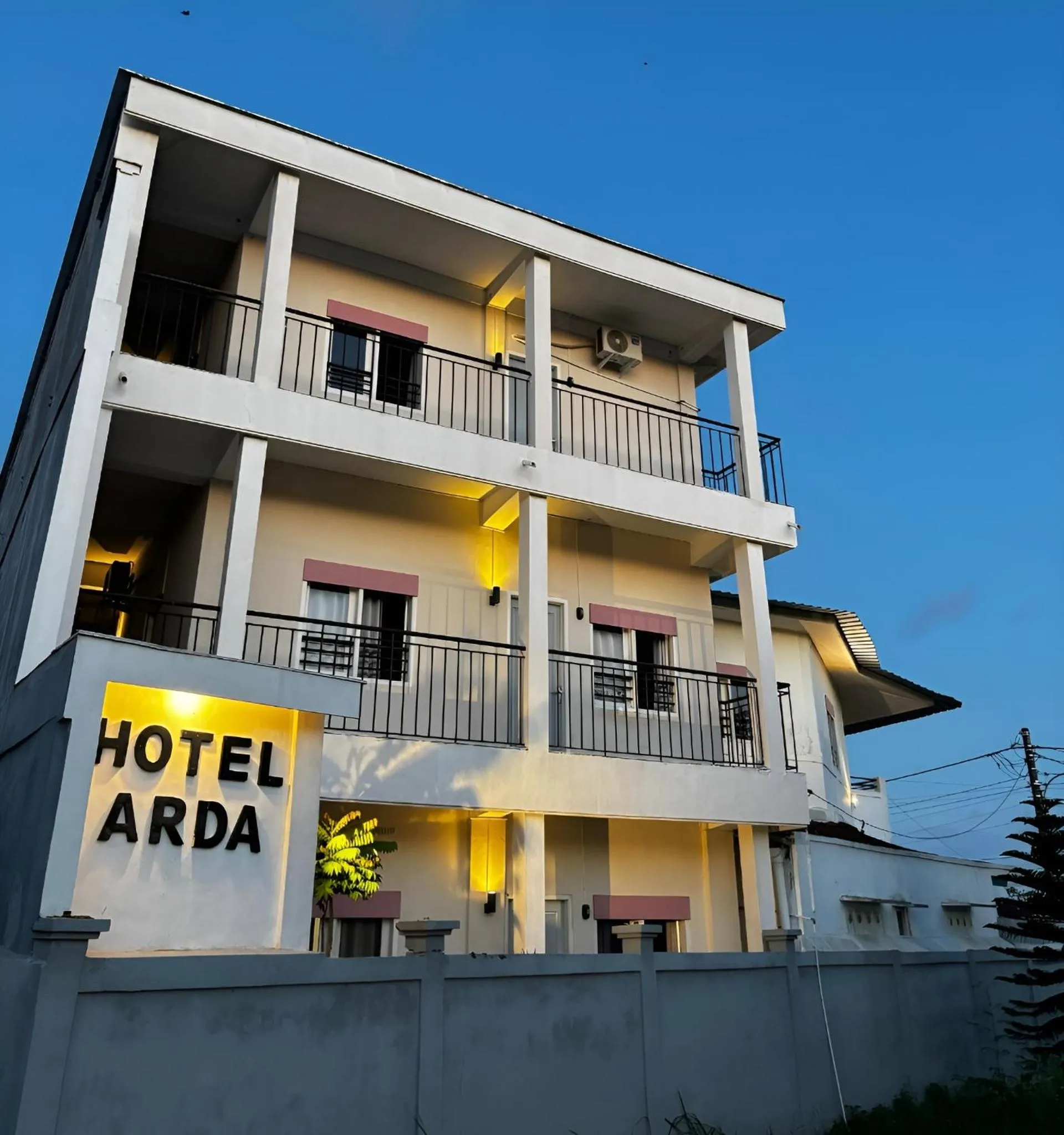 Property building in Hotel Arda Bali