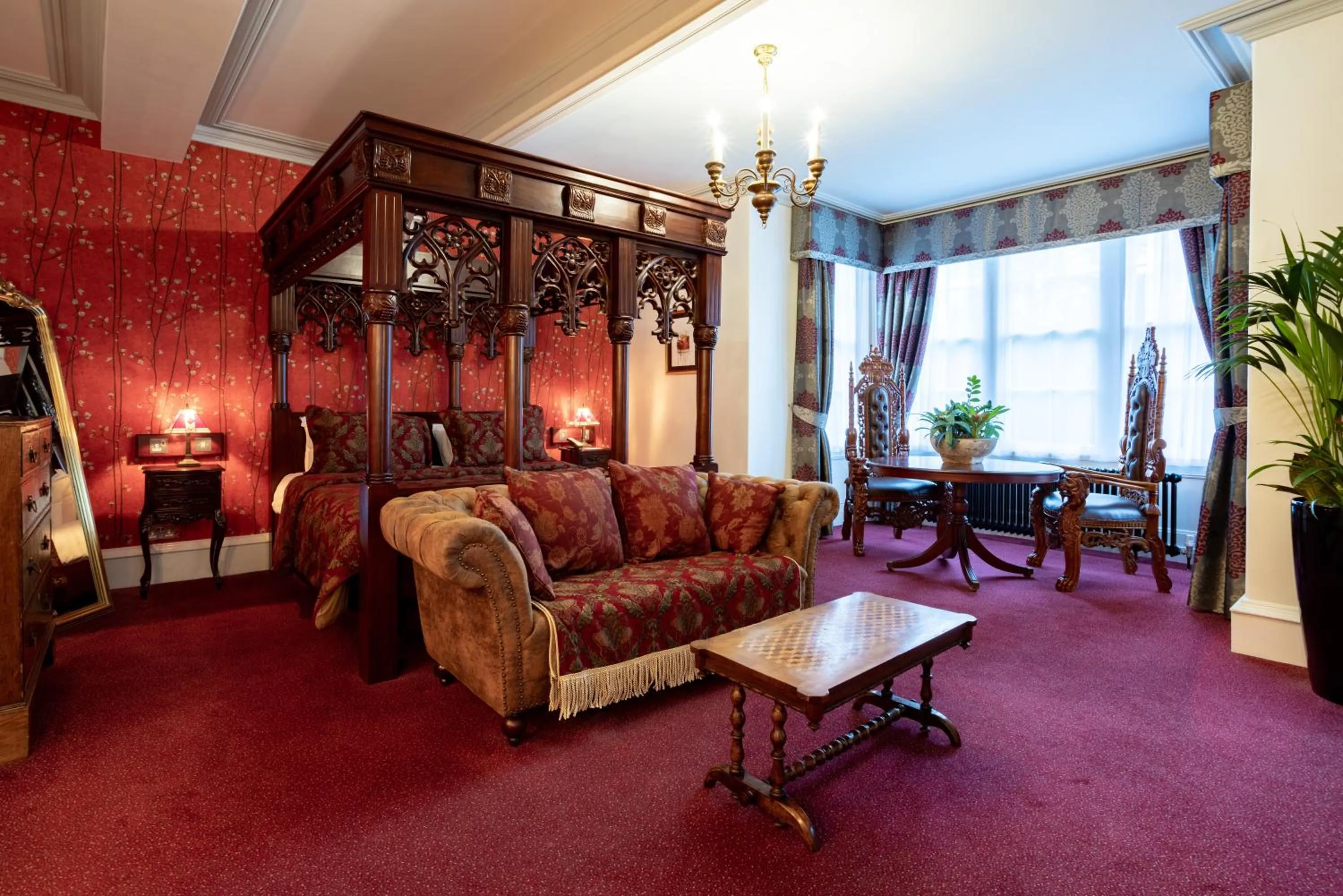 Seating area in Weetwood Hall Estate