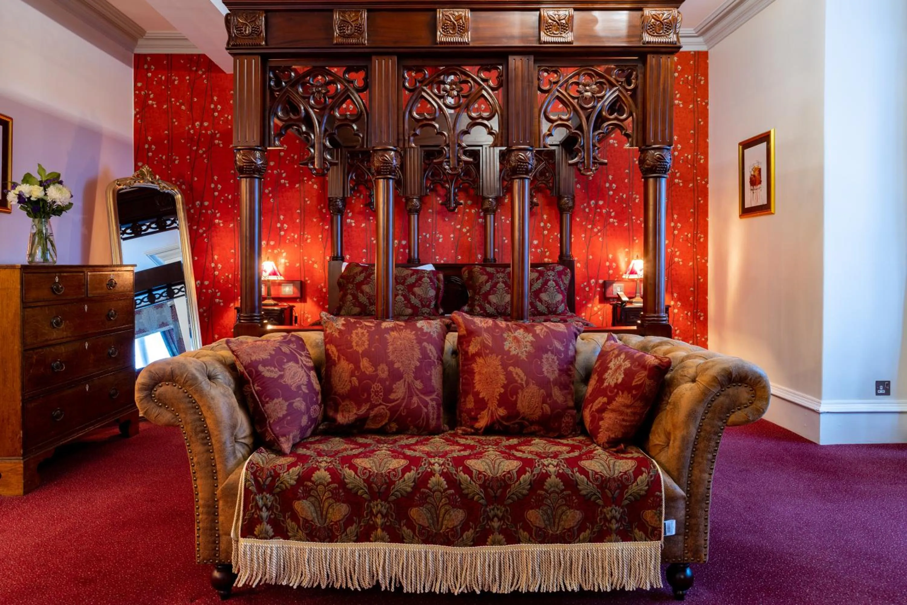 Bedroom in Weetwood Hall Estate