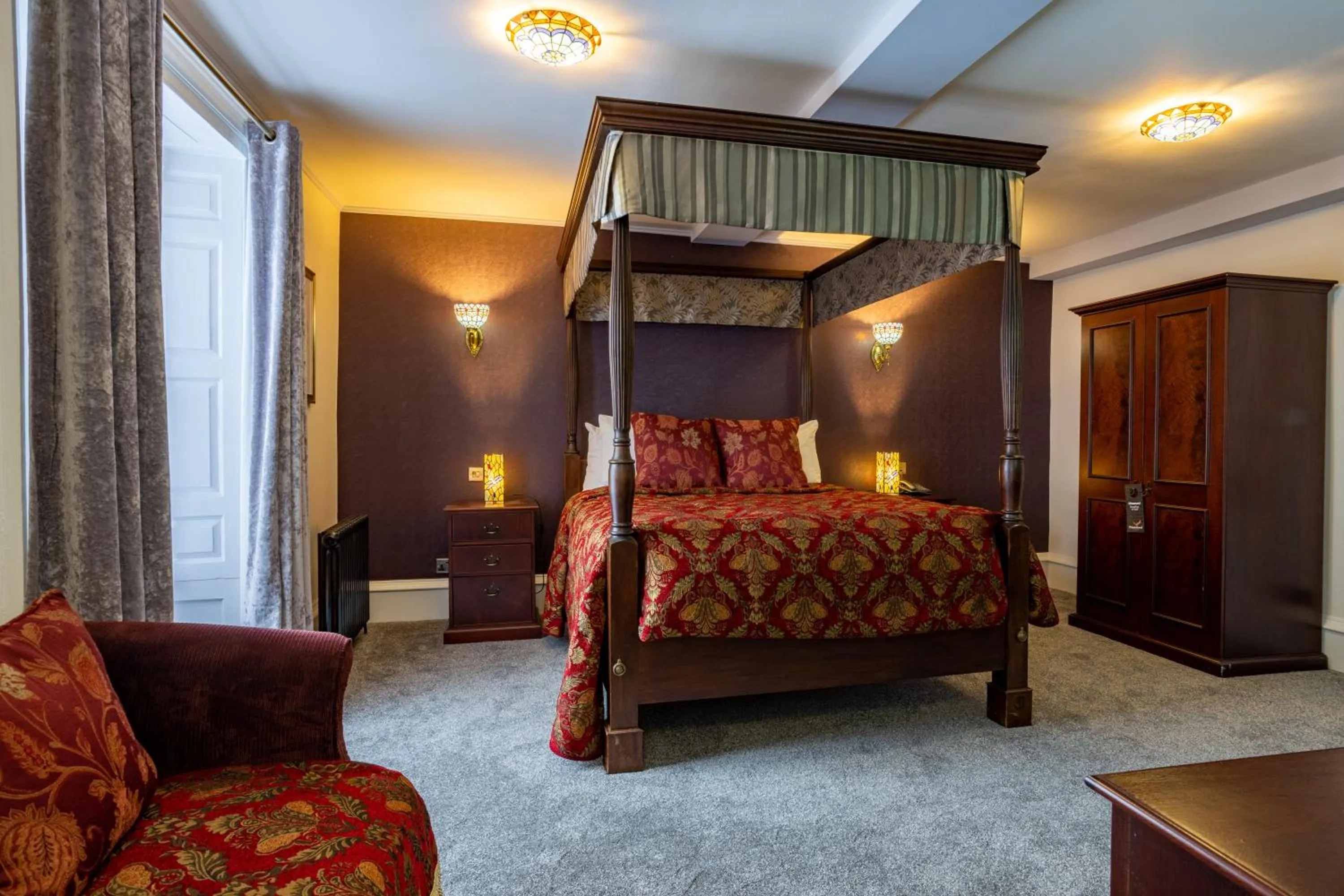 Bedroom, Bed in Weetwood Hall Estate