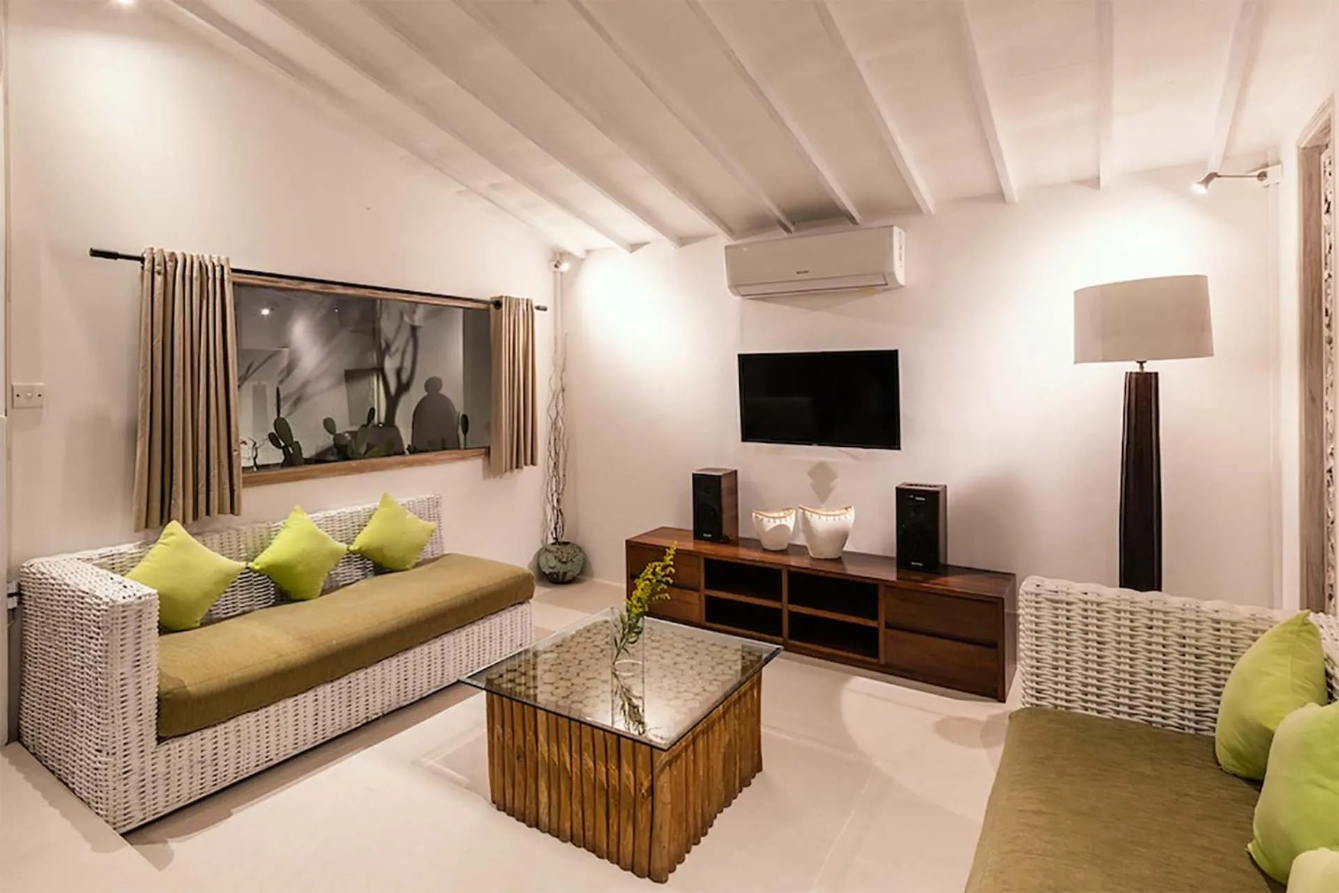 Living room in Villa Nyama by Optimum Bali Villas