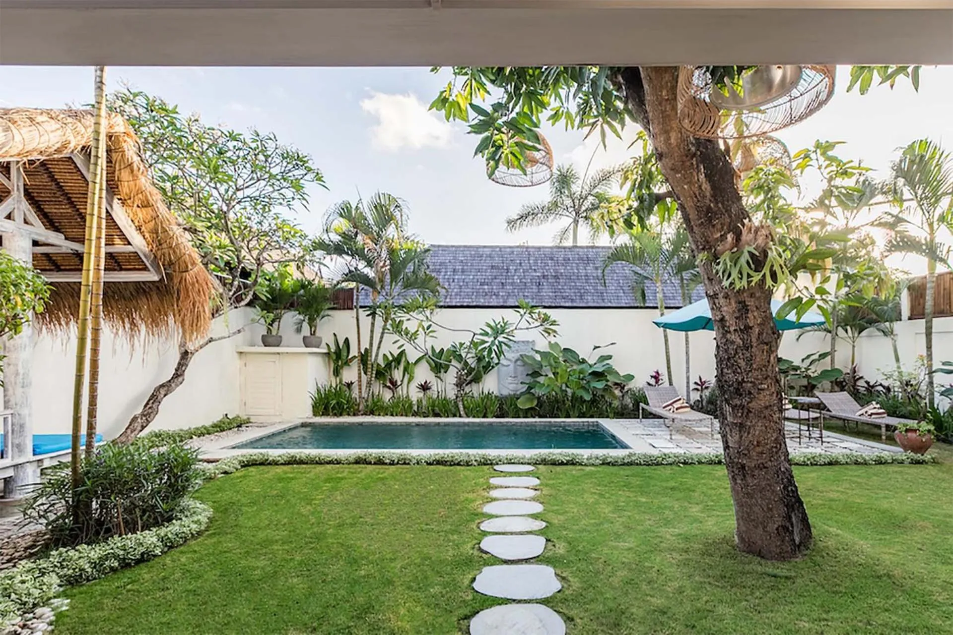 Patio in Villa Nyama by Optimum Bali Villas