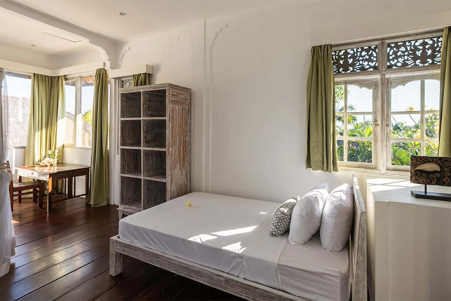 Bed in Villa Nyama by Optimum Bali Villas