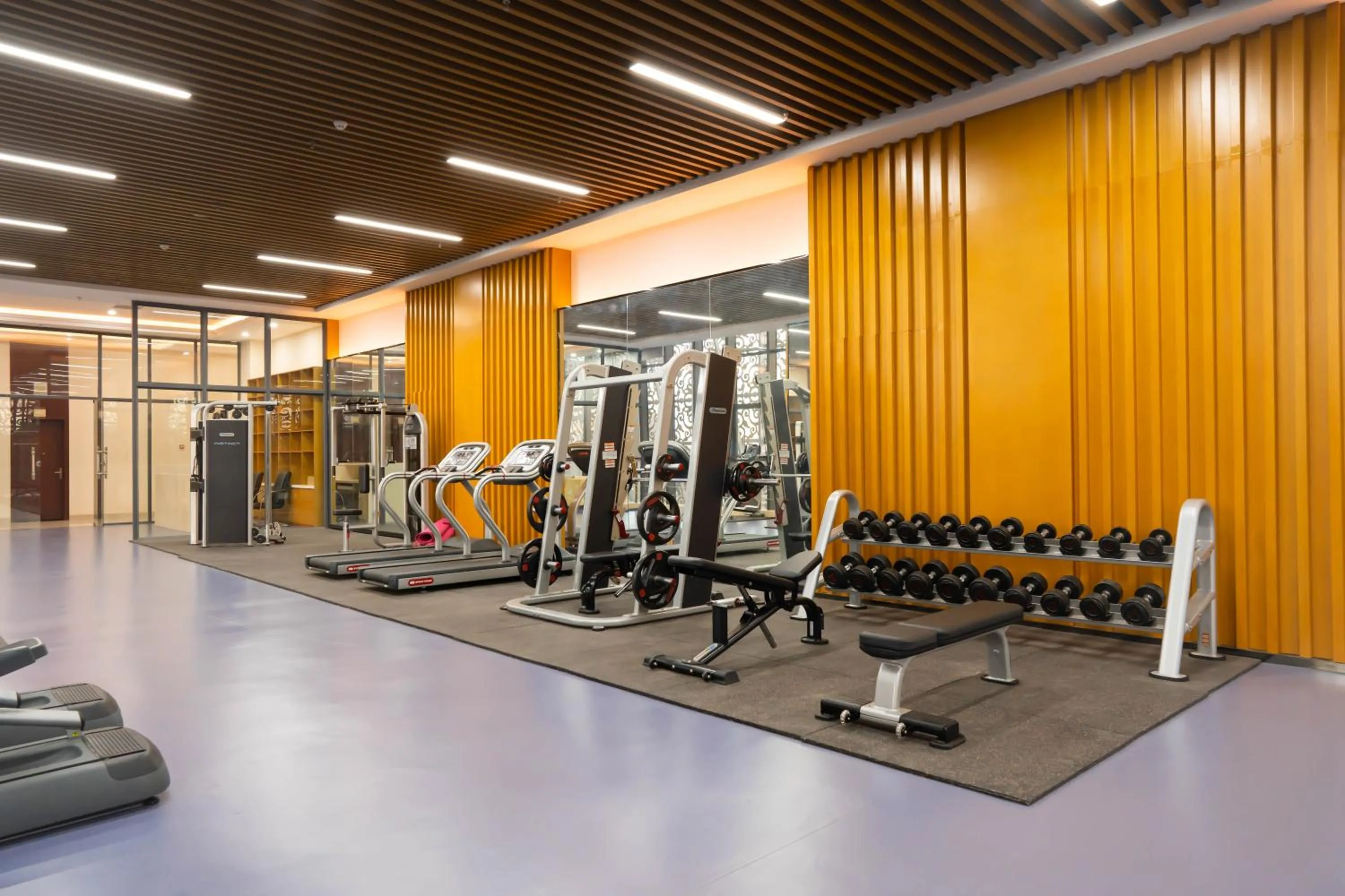 Fitness centre/facilities in ST Vegas Hotel