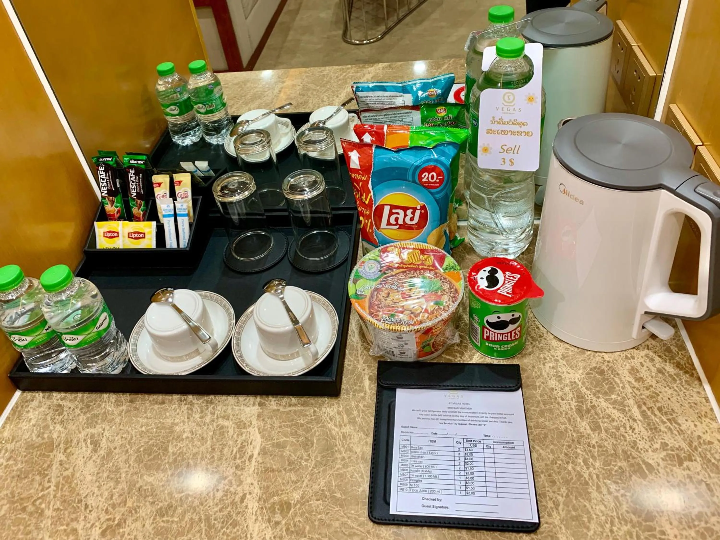 Coffee/tea facilities in ST Vegas Hotel