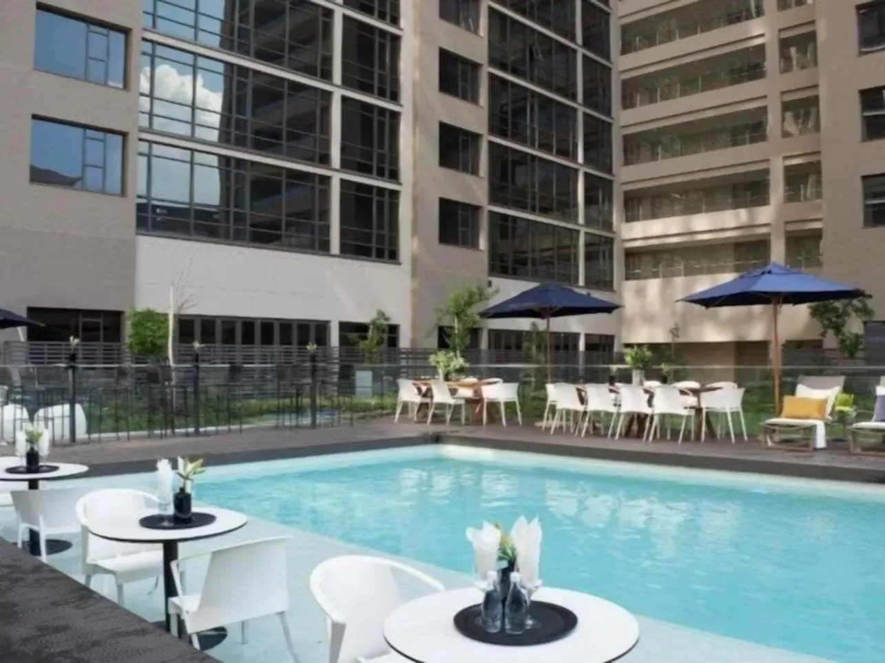 Swimming pool in Masingita Towers Hotel and SPA