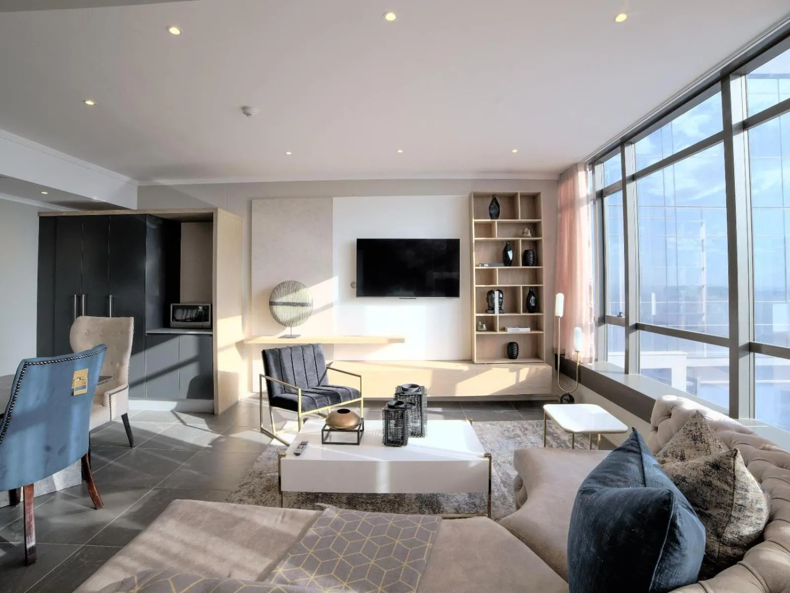 Seating area in Masingita Towers Hotel and SPA