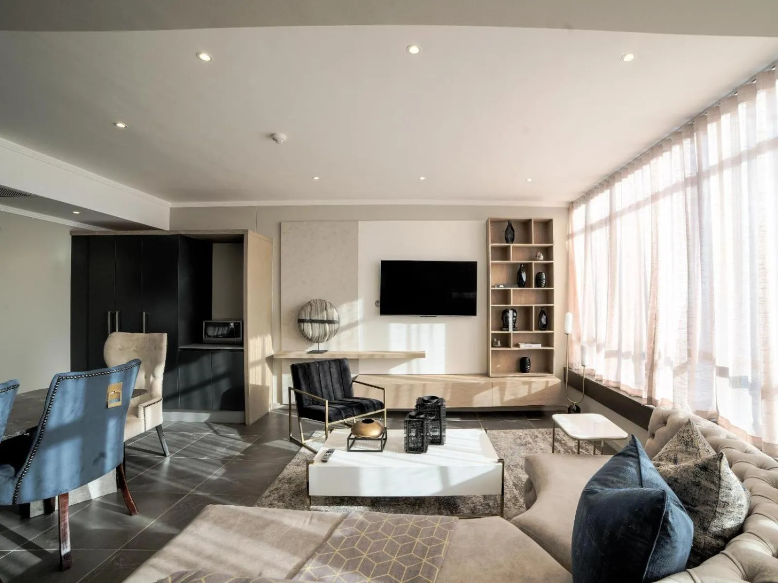 Seating area in Masingita Towers Hotel and SPA