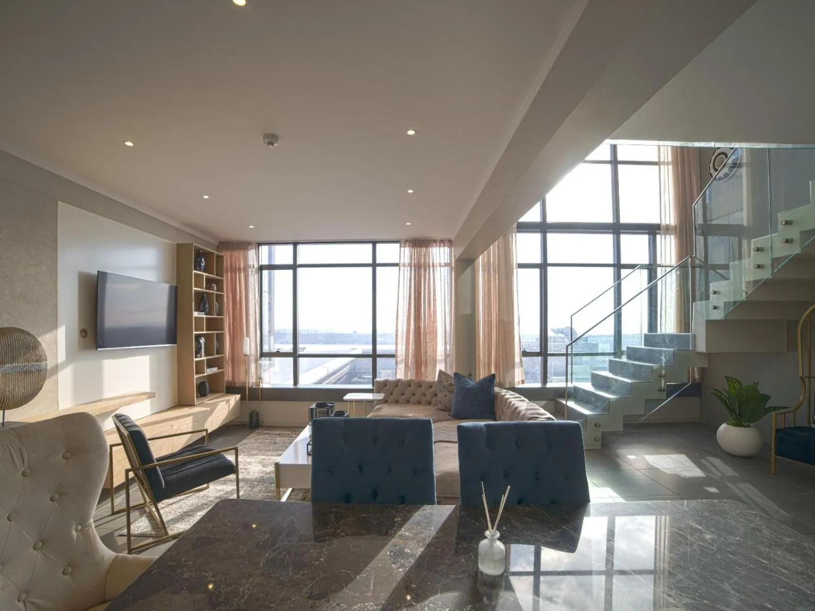 Seating area in Masingita Towers Hotel and SPA