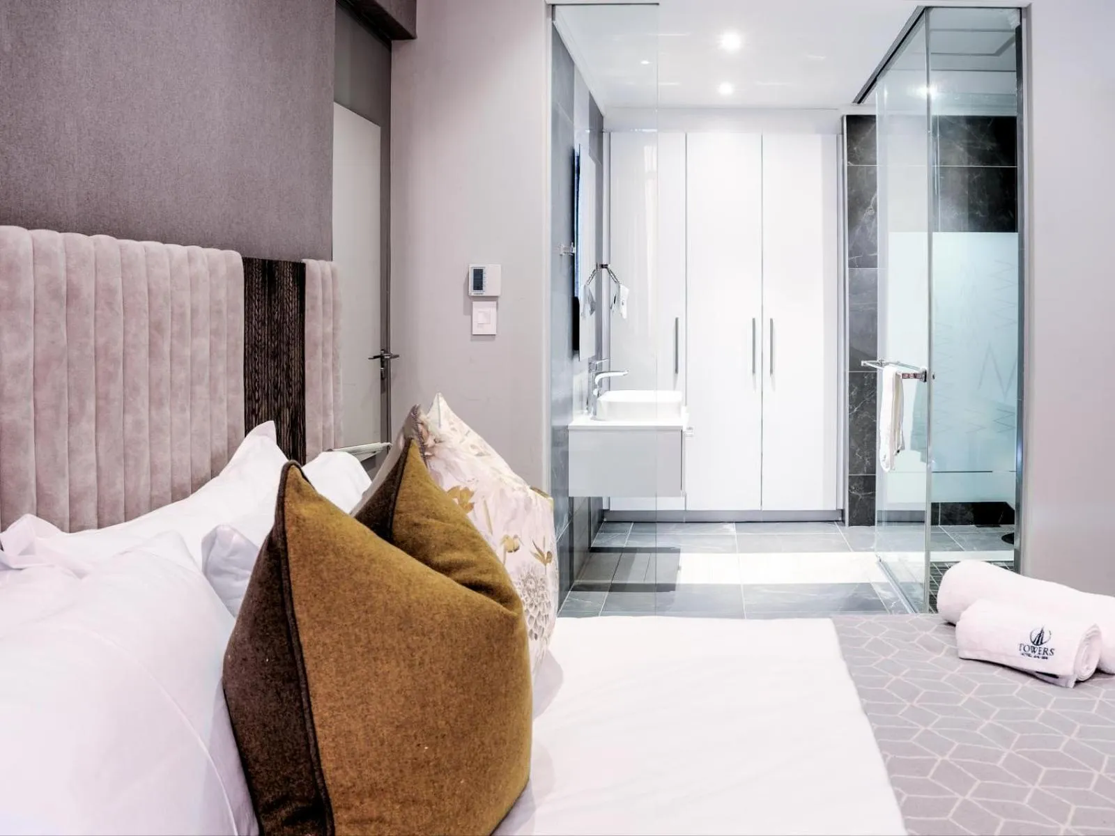 Bed in Masingita Towers Hotel and SPA