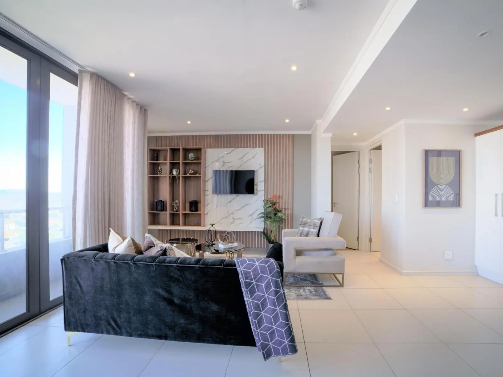 Seating area in Masingita Towers Hotel and SPA