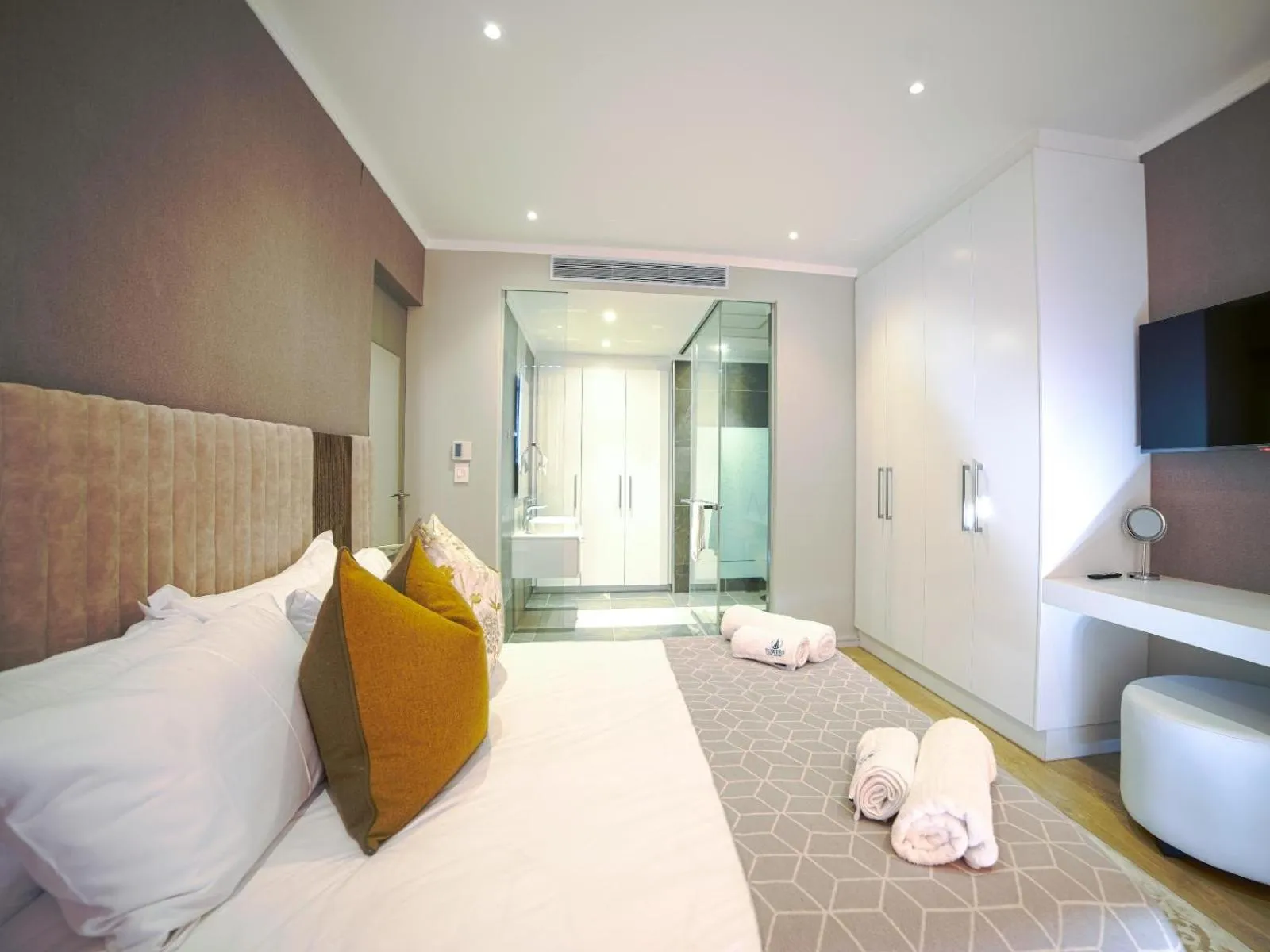 Bed in Masingita Towers Hotel and SPA