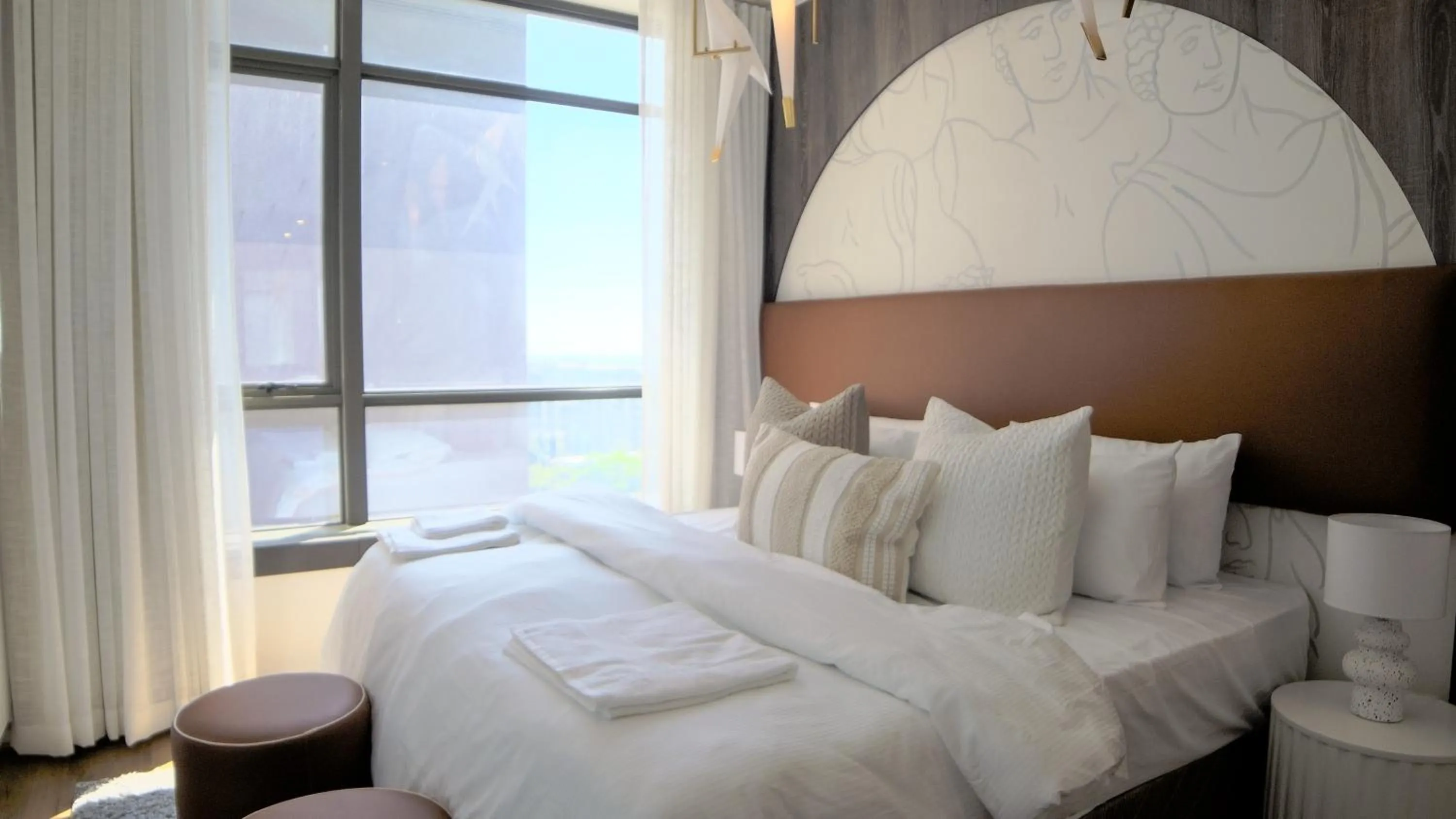 Bed in Masingita Towers Hotel and SPA