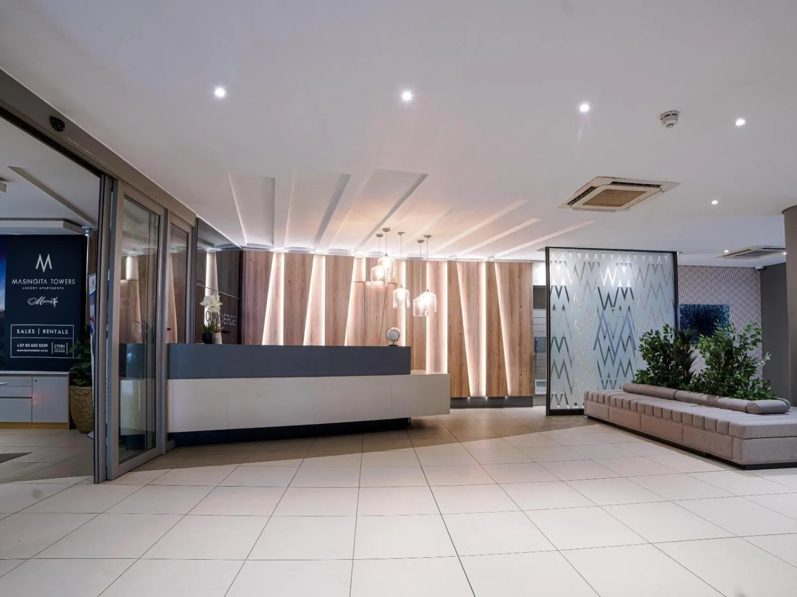 Facade/entrance in Masingita Towers Hotel and SPA