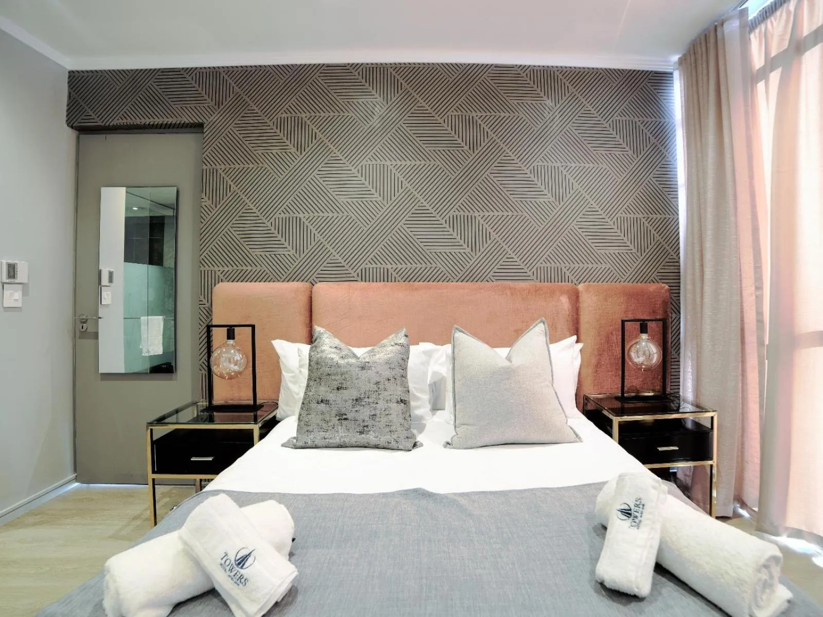 Bed in Masingita Towers Hotel and SPA