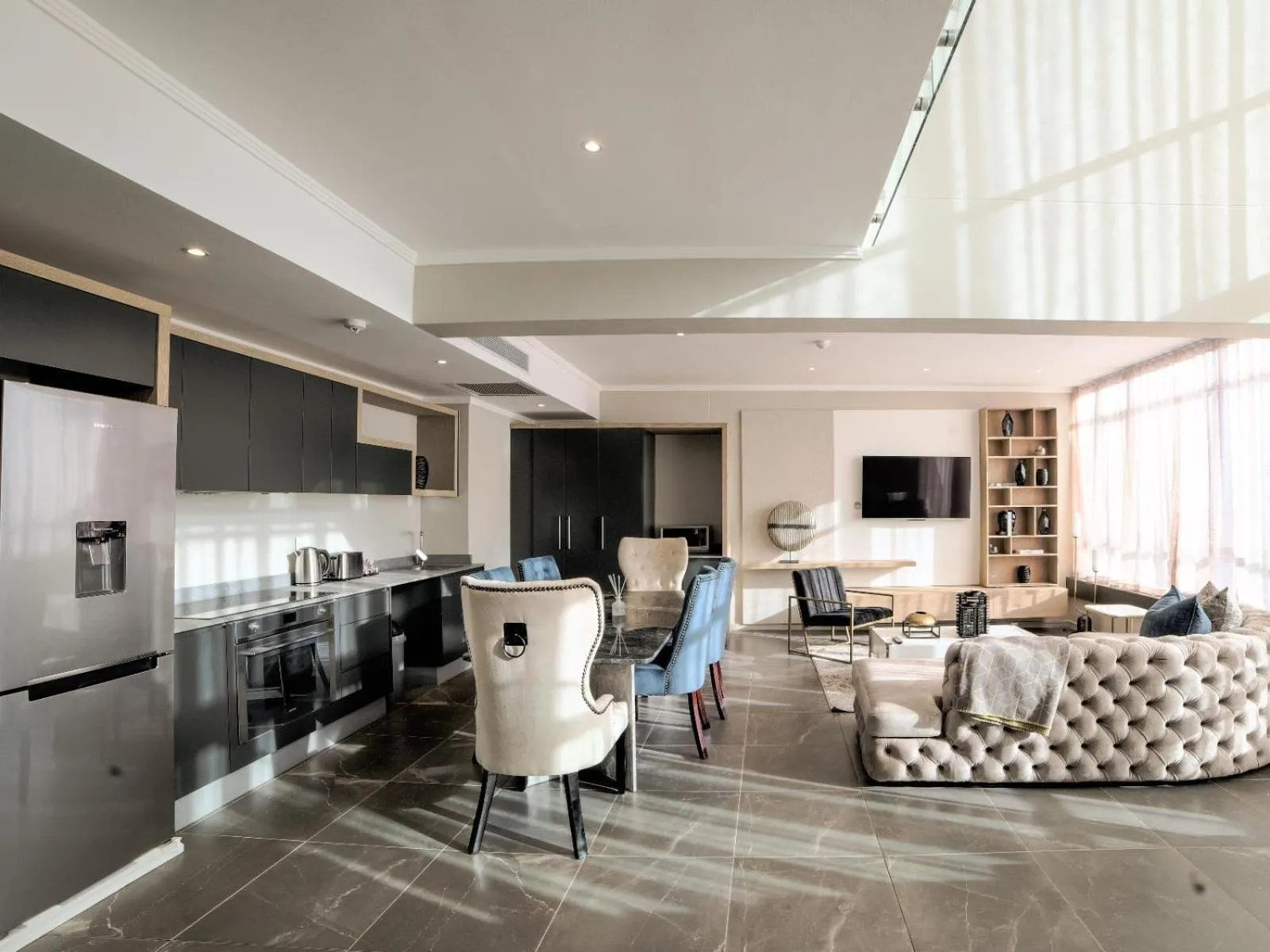 Seating area in Masingita Towers Hotel and SPA