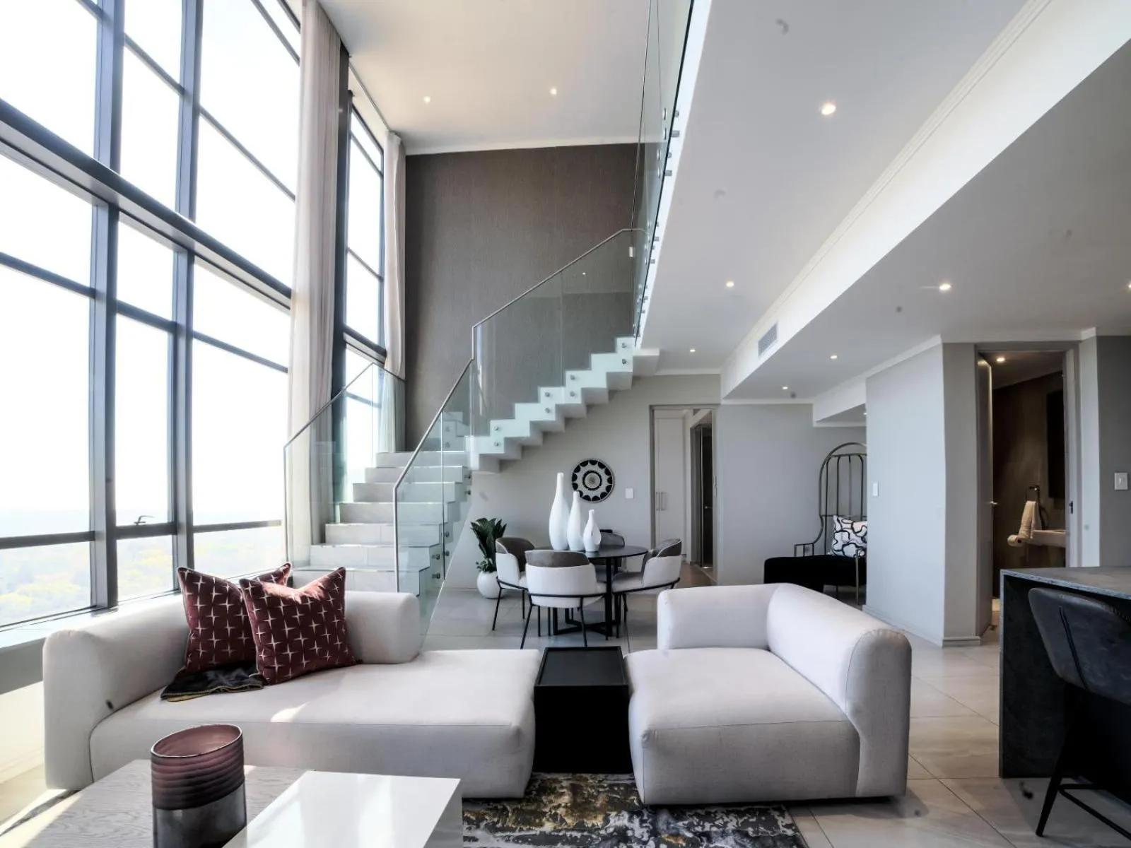 Seating area in Masingita Towers Hotel and SPA