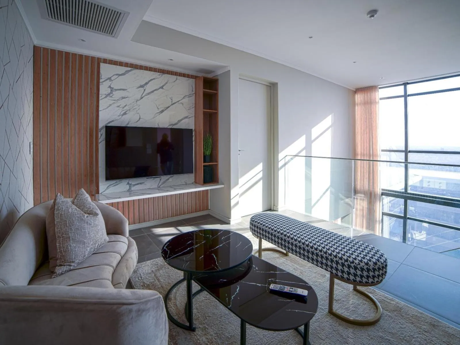 Seating area in Masingita Towers Hotel and SPA