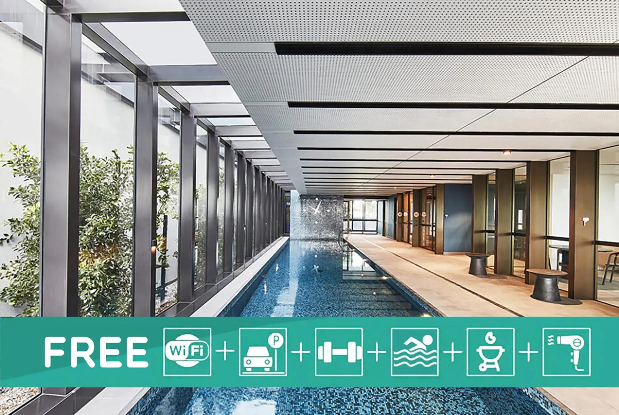 Luxury 3BRM Condo Pool Yoga Gym 2-Carport BoxHill