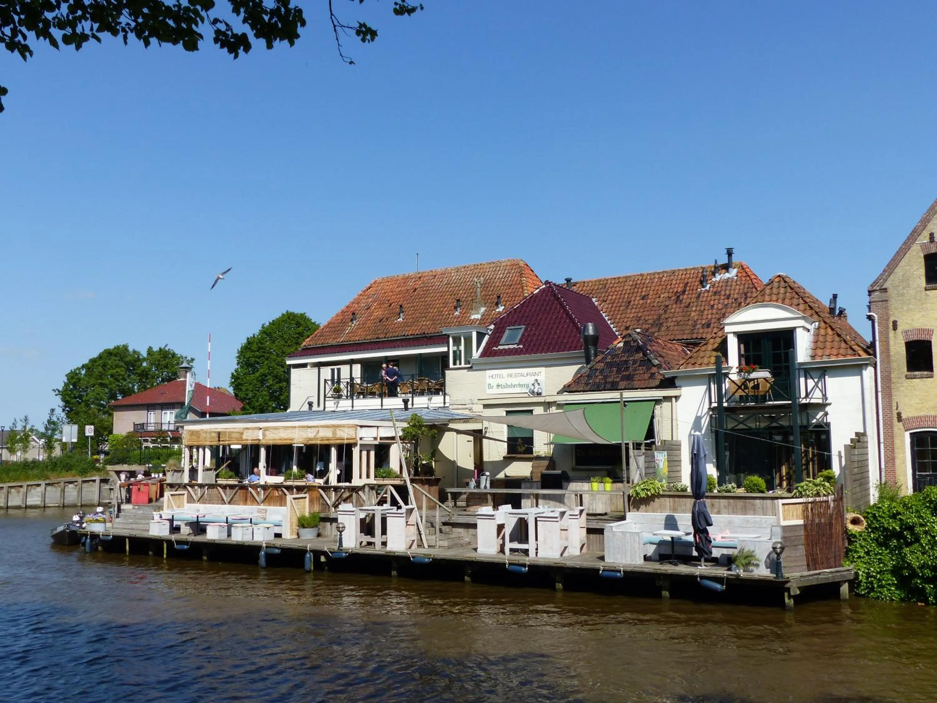 Property building in Hotel Restaurant De Stadsherberg
