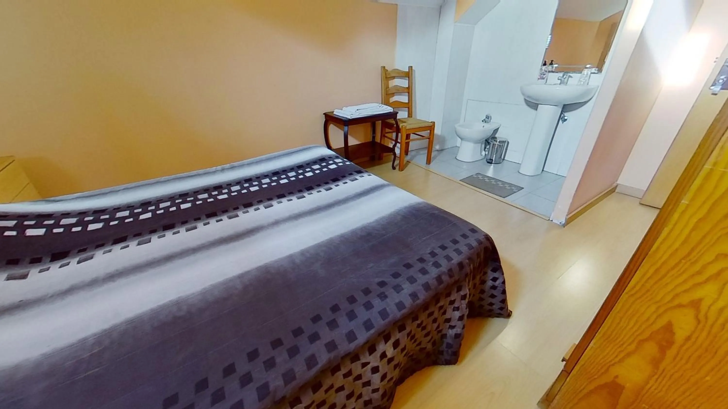 Bed in Guest House Estrela