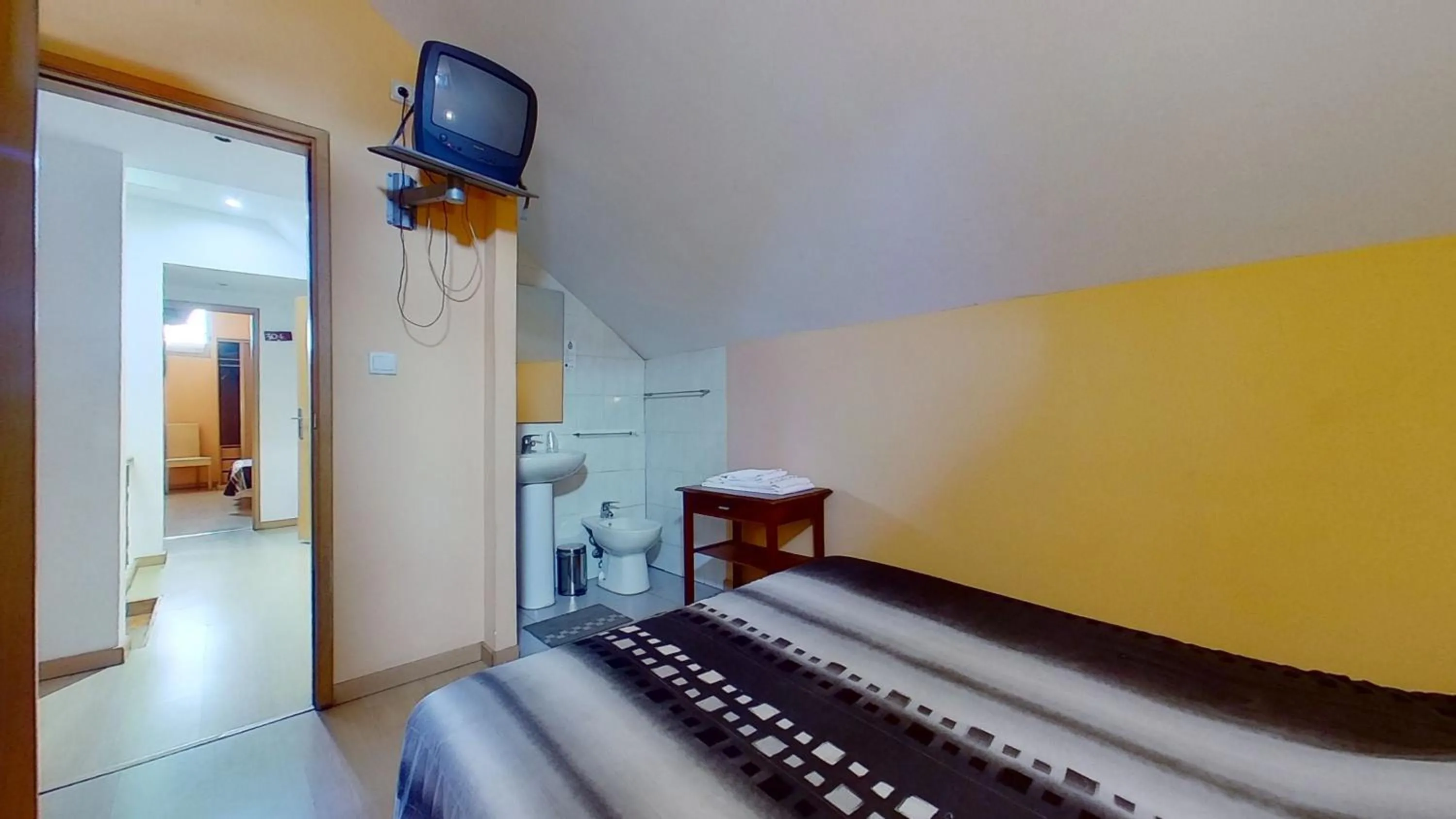 Bed in Guest House Estrela
