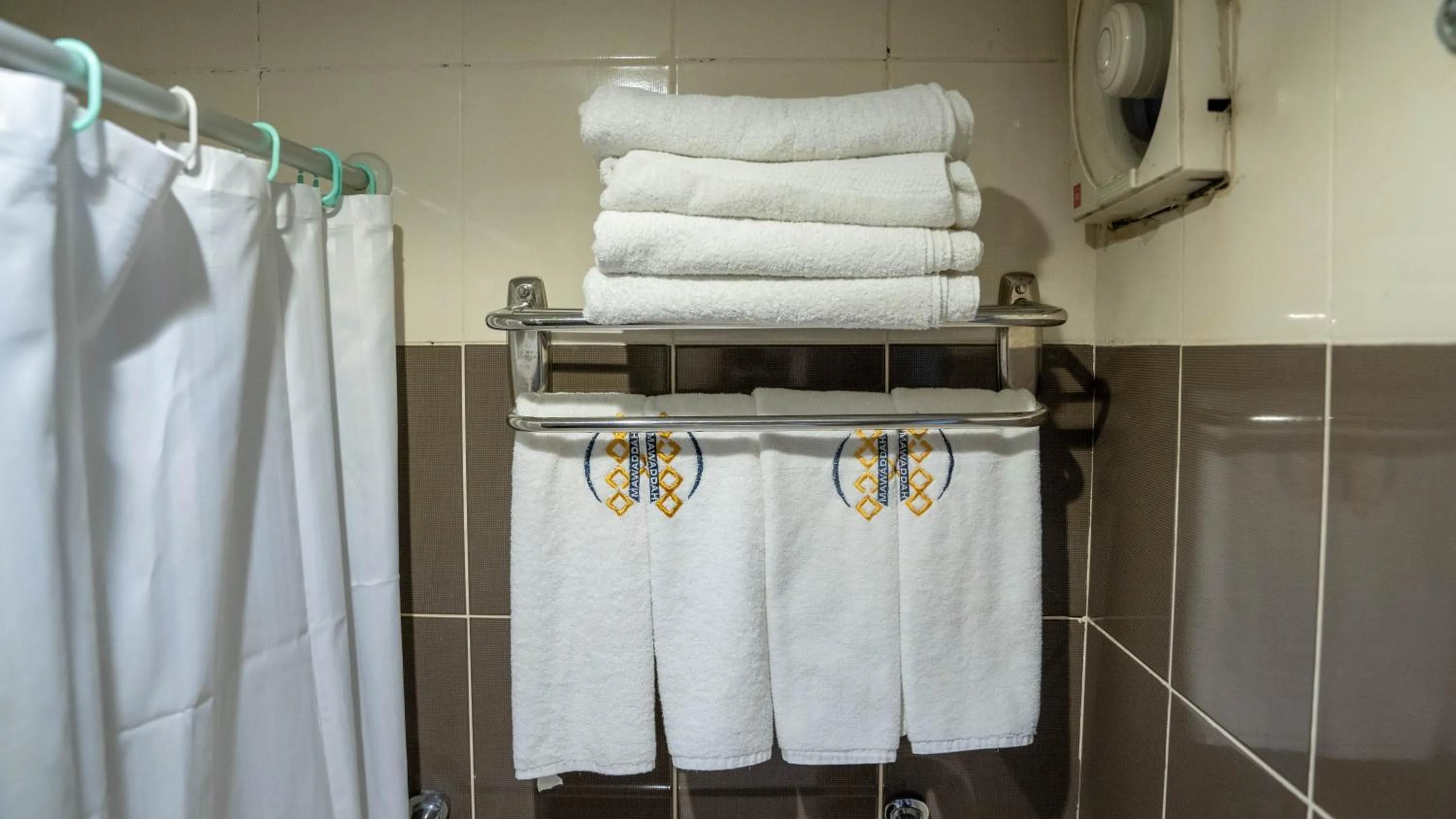 towels in Al Barakah Mawaddah Hotel