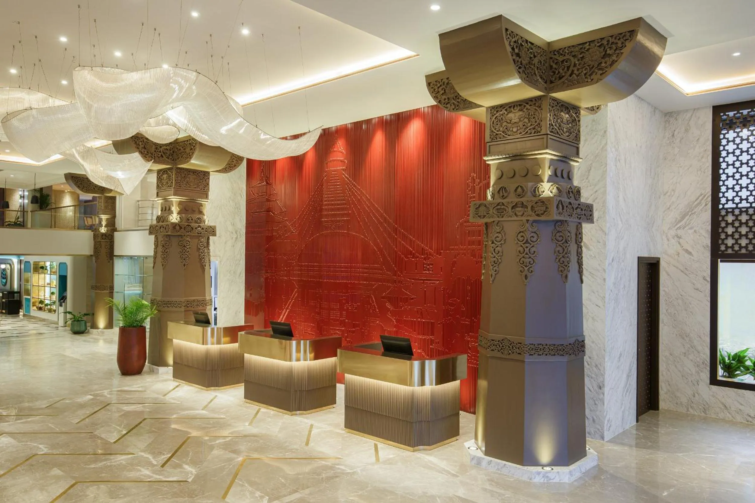 Lobby or reception in Dusit Princess Kathmandu