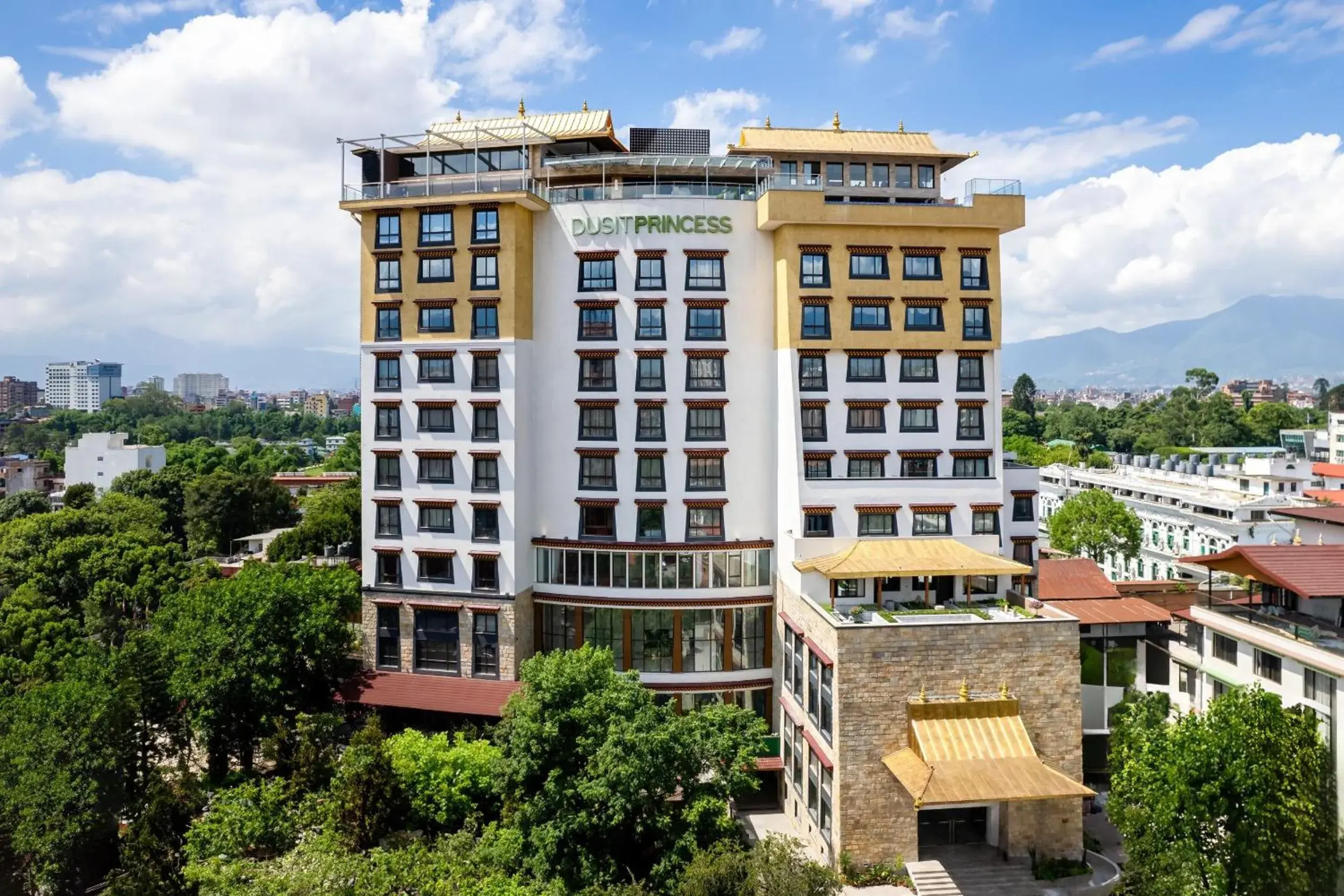 Property building in Dusit Princess Kathmandu Property building in Dusit Princess Kathmandu
