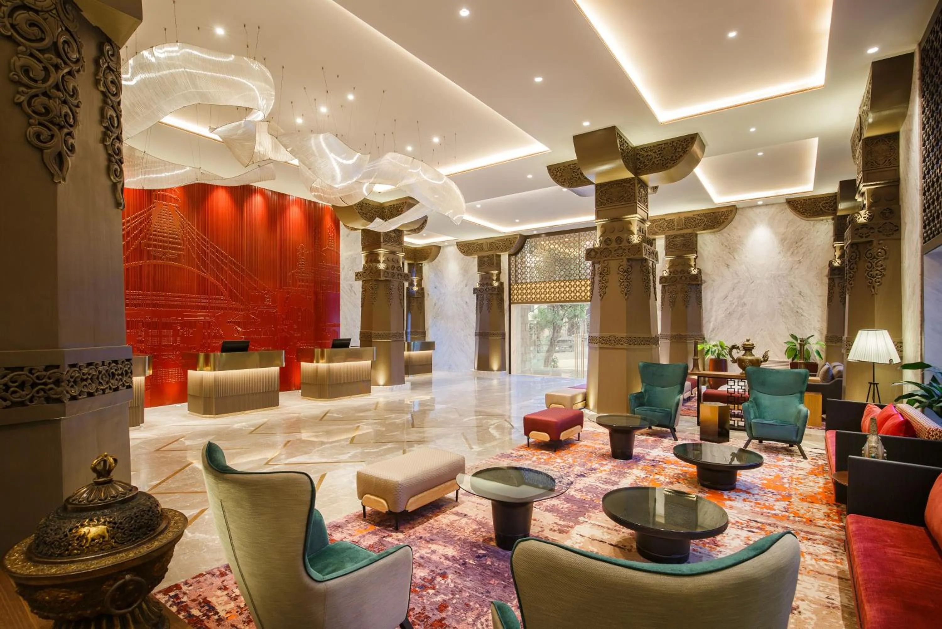 Lobby or reception in Dusit Princess Kathmandu