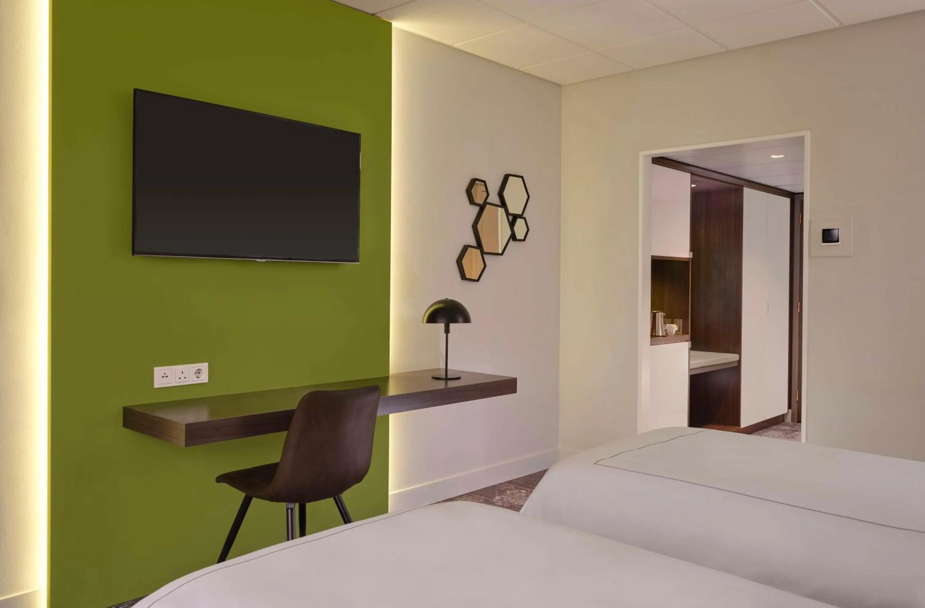 Bedroom, Bed in Park Plaza Eindhoven