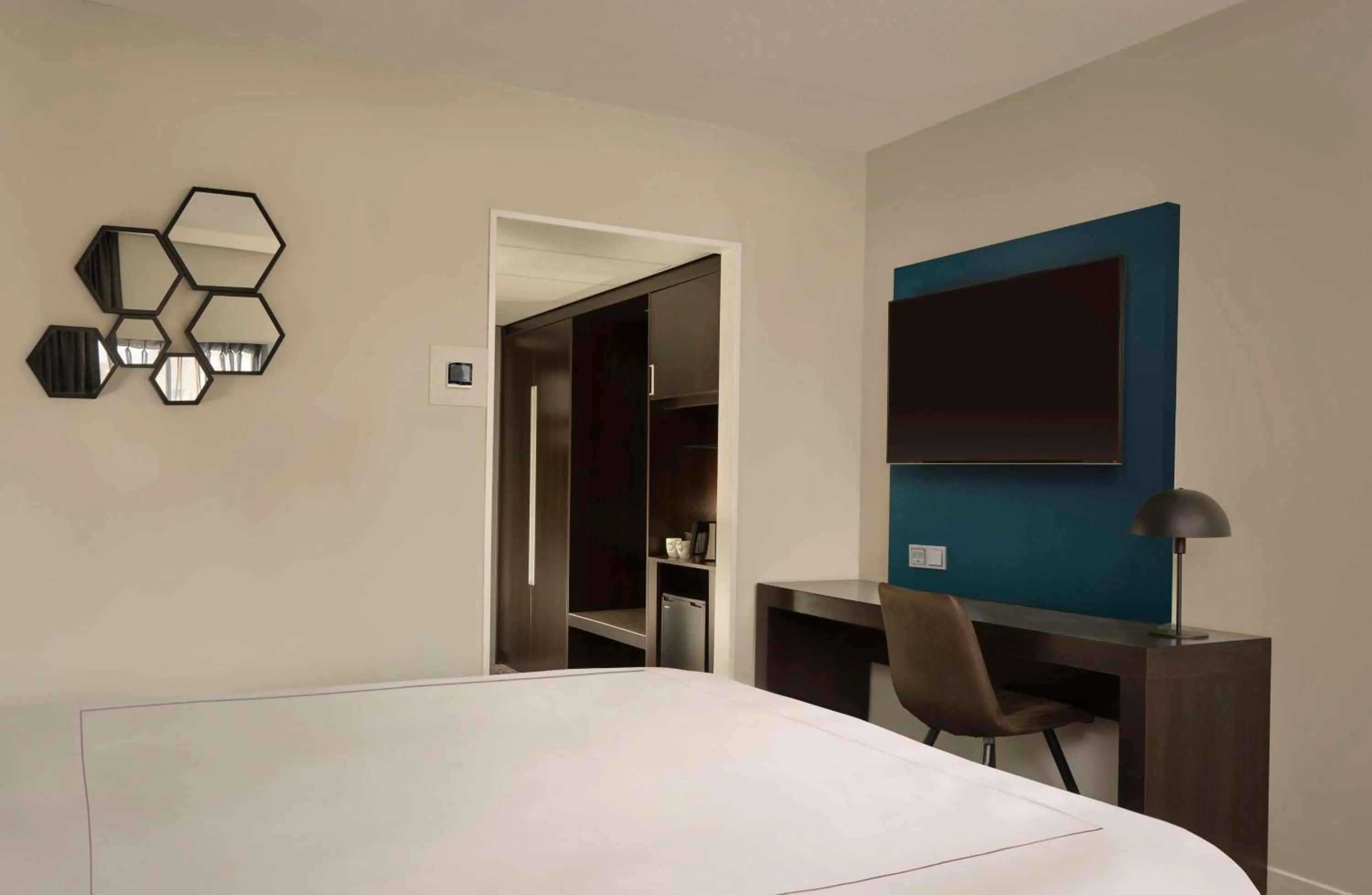 Bedroom, Bed in Park Plaza Eindhoven