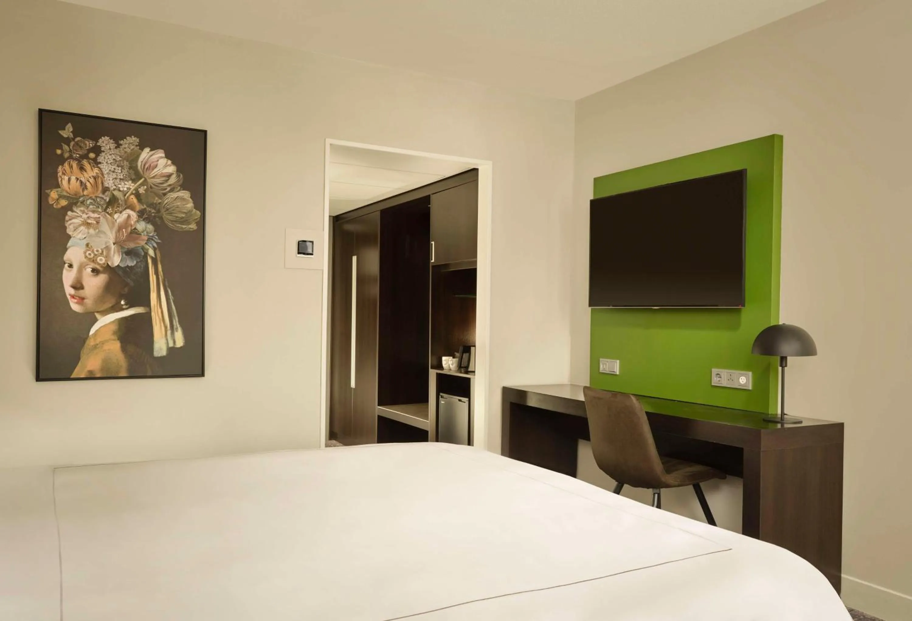 Bedroom, Bed in Park Plaza Eindhoven