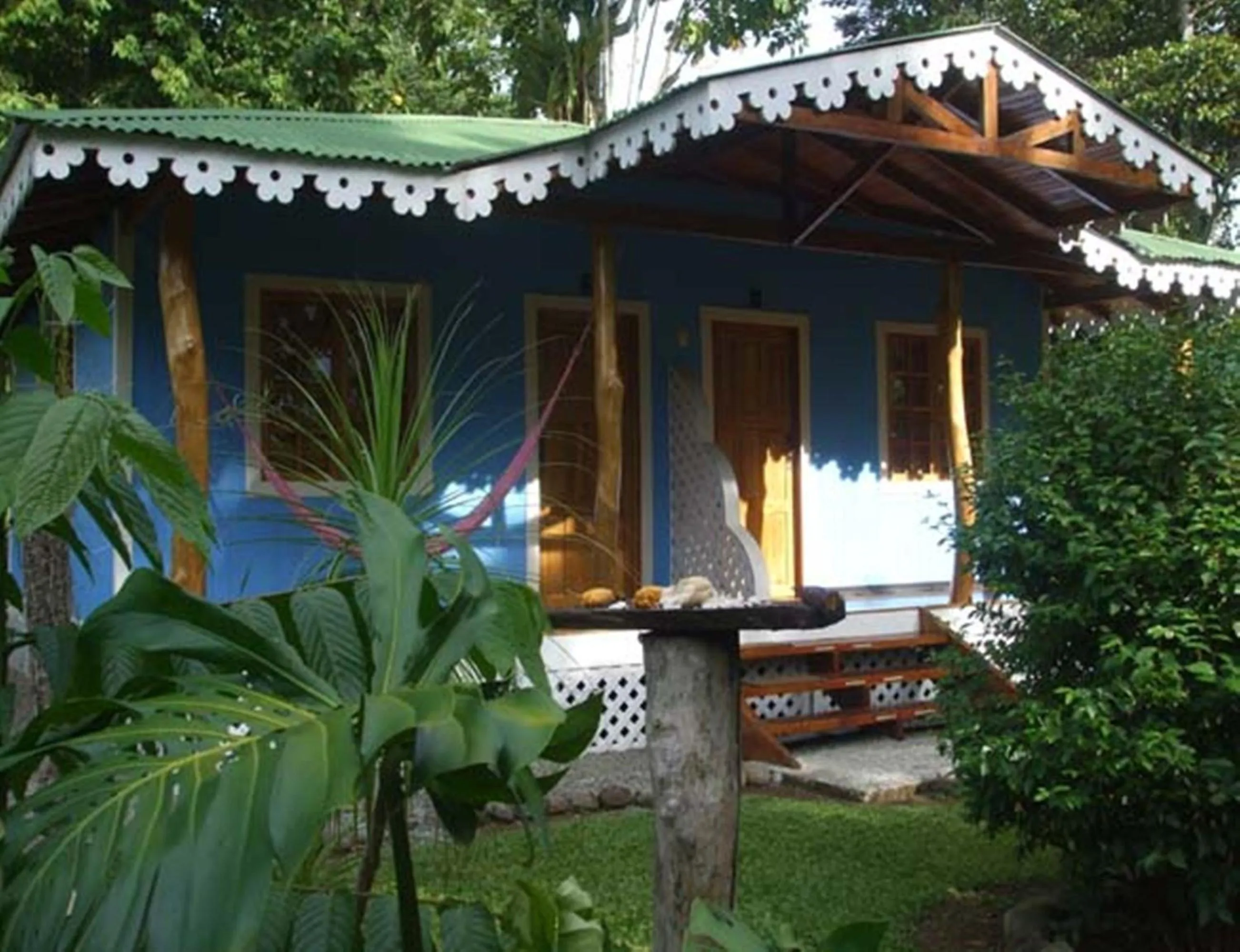 Garden view in Ciudad Perdida EcoLodge