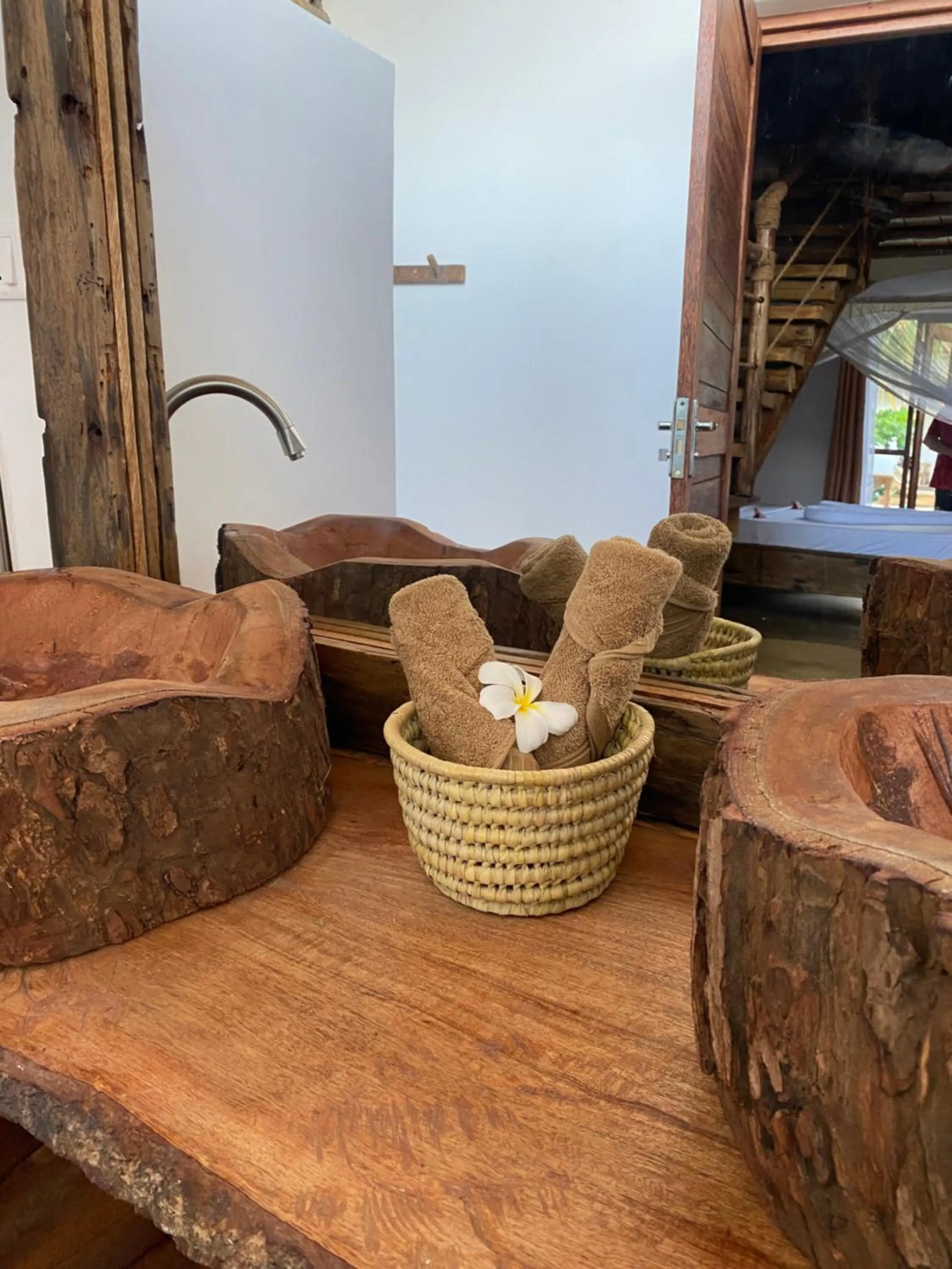 Bathroom in Baobab Africa Lodge Zanzibar