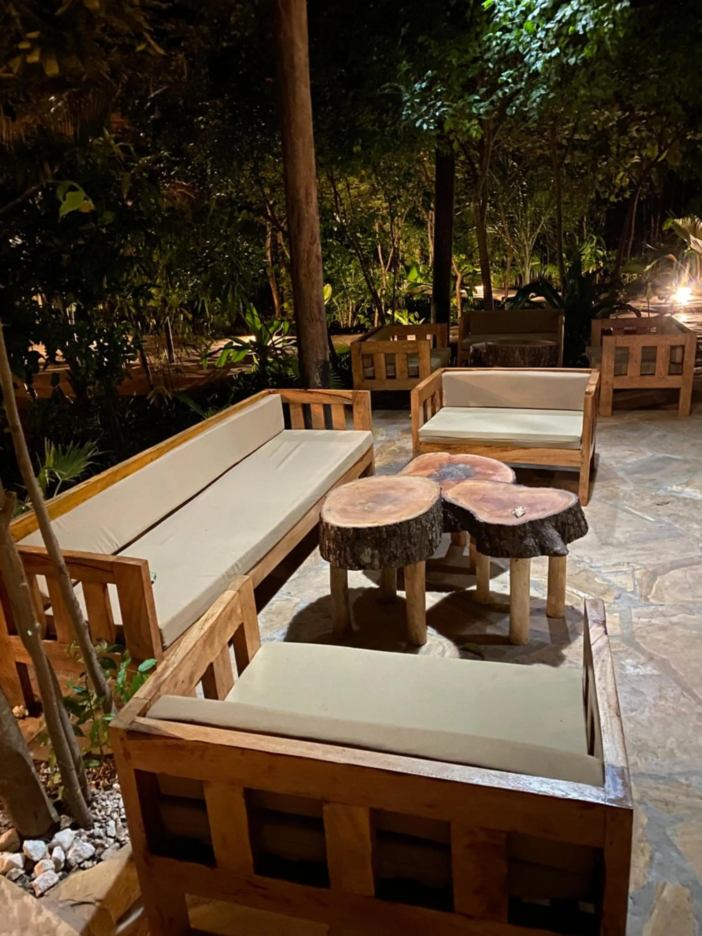 Patio in Baobab Africa Lodge Zanzibar