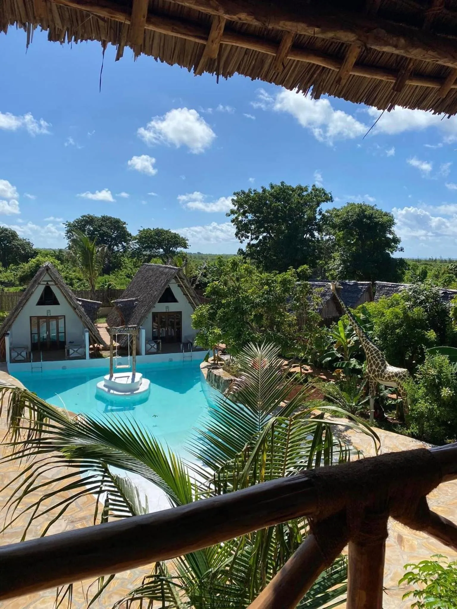 Swimming pool in Baobab Africa Lodge Zanzibar