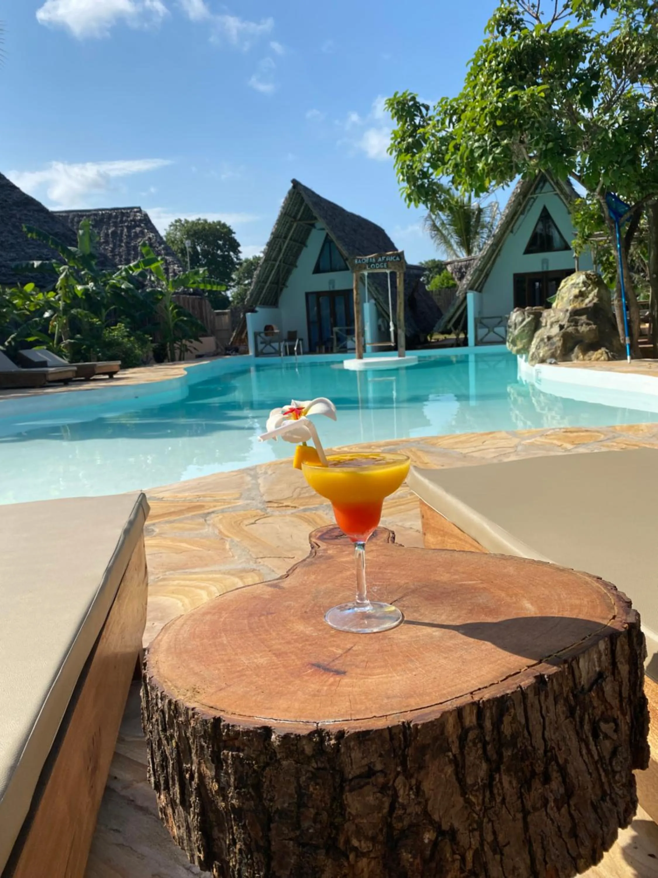 Day in Baobab Africa Lodge Zanzibar