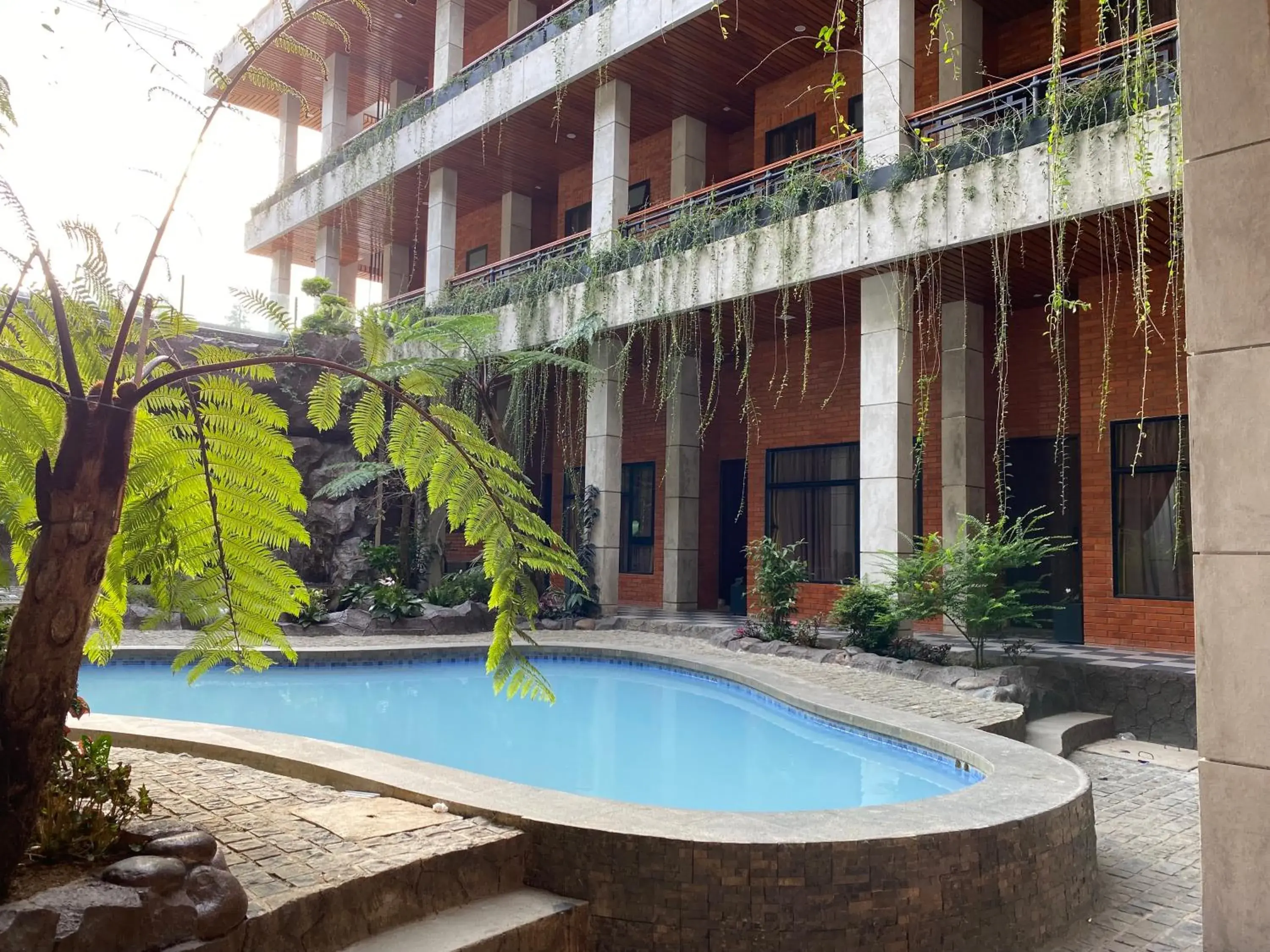 Swimming pool in Pariban Hotel Swimming pool in Pariban Hotel