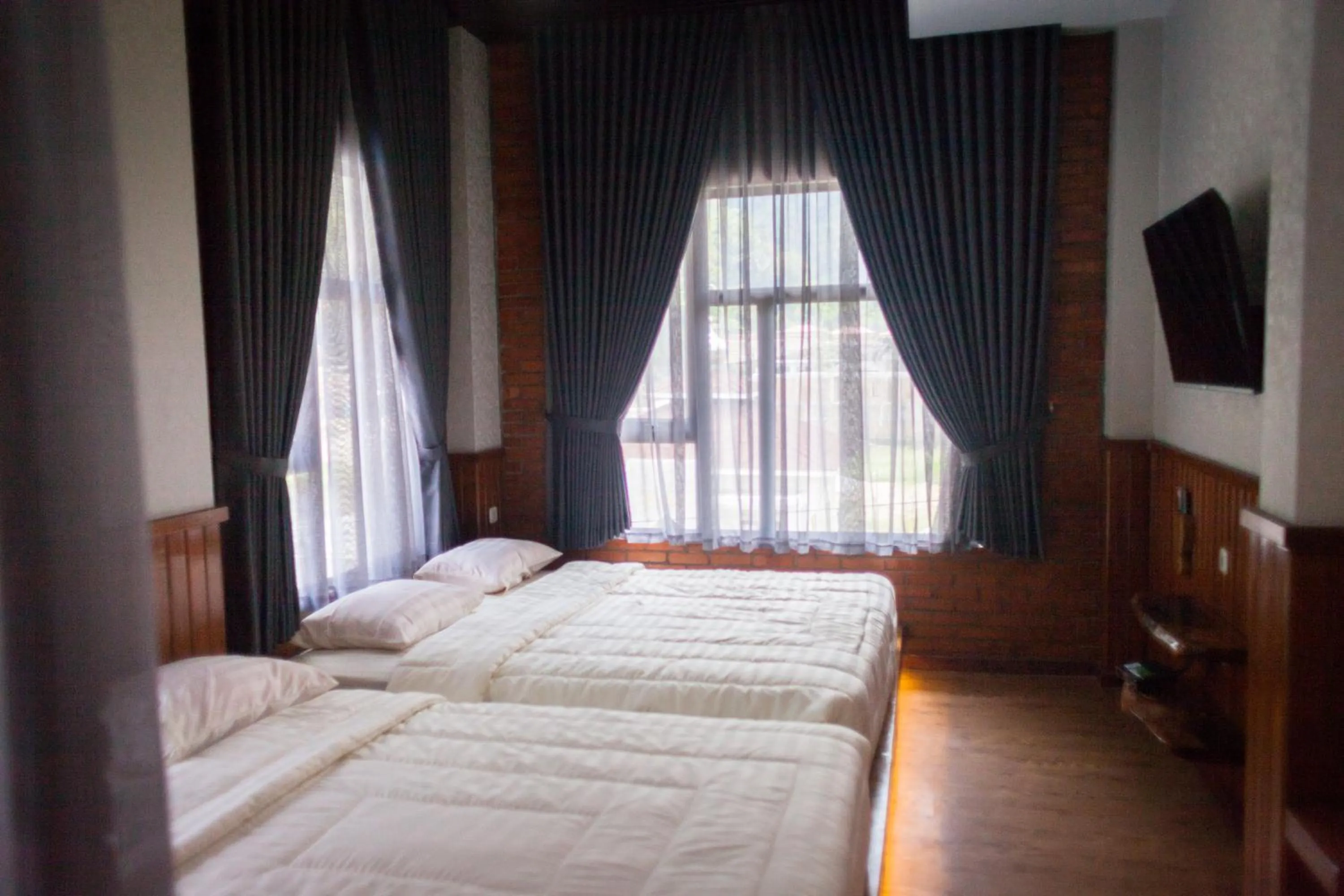 Bed in Pariban Hotel