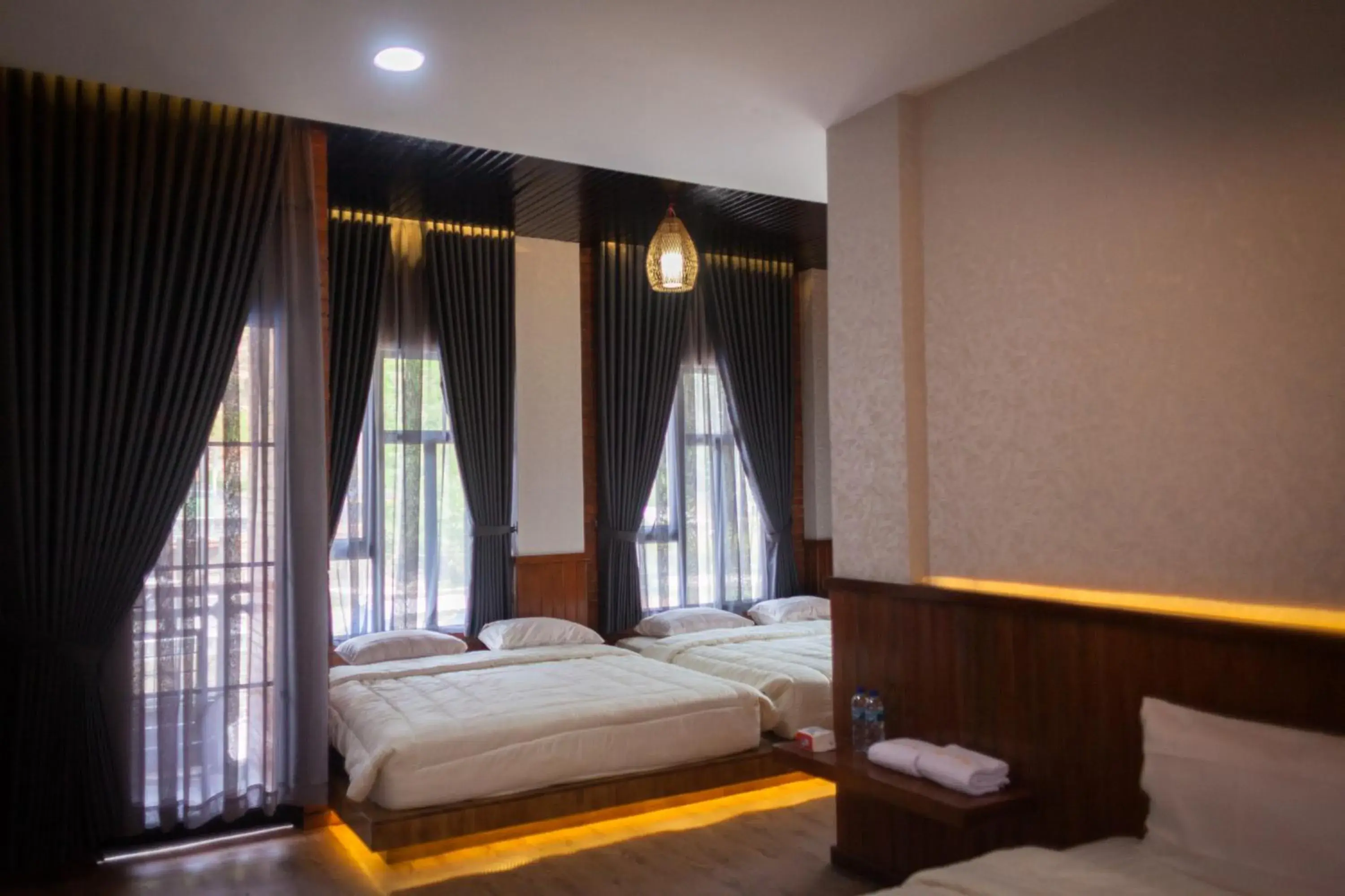 Bed in Pariban Hotel Bed in Pariban Hotel