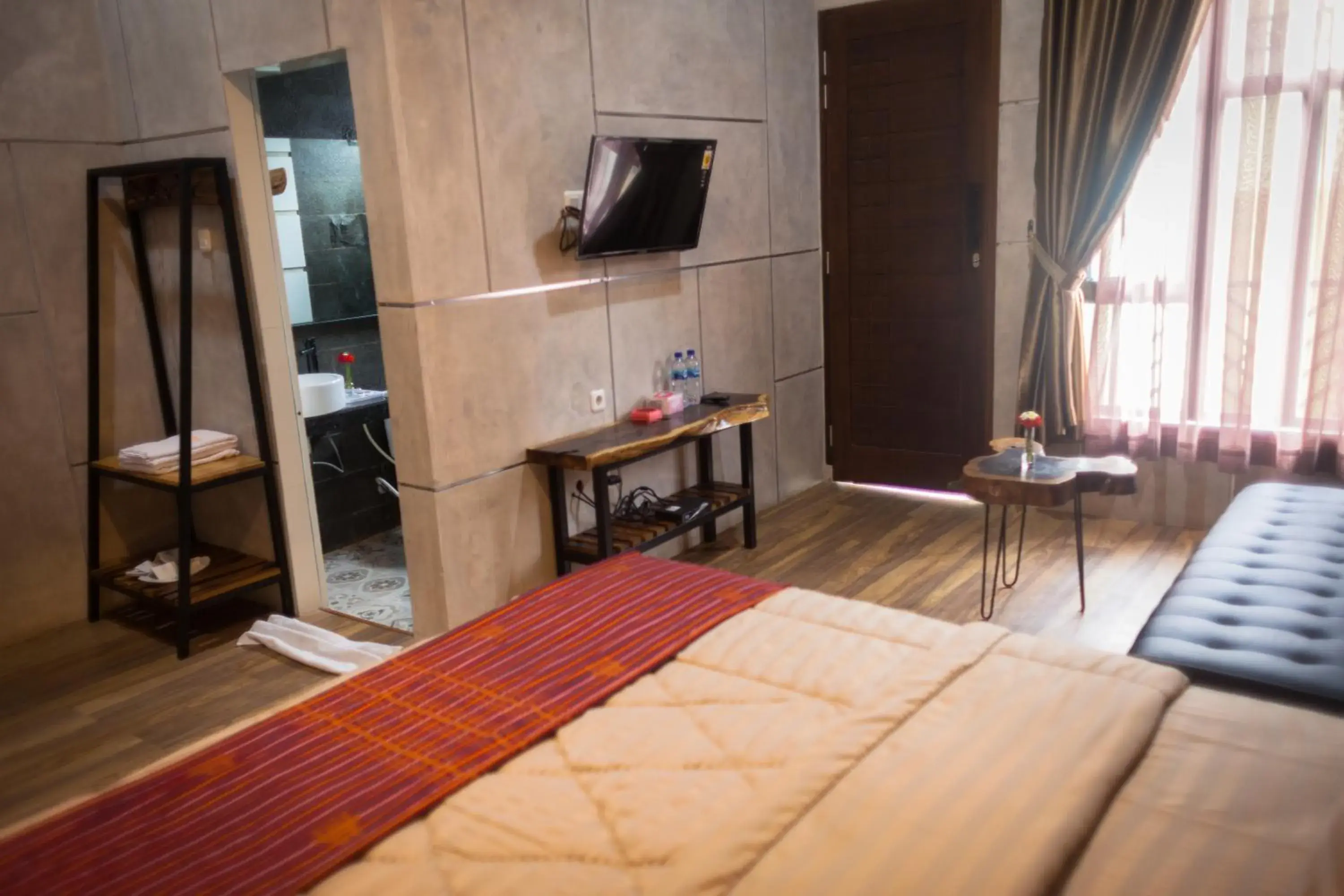 Bed in Pariban Hotel Bed in Pariban Hotel