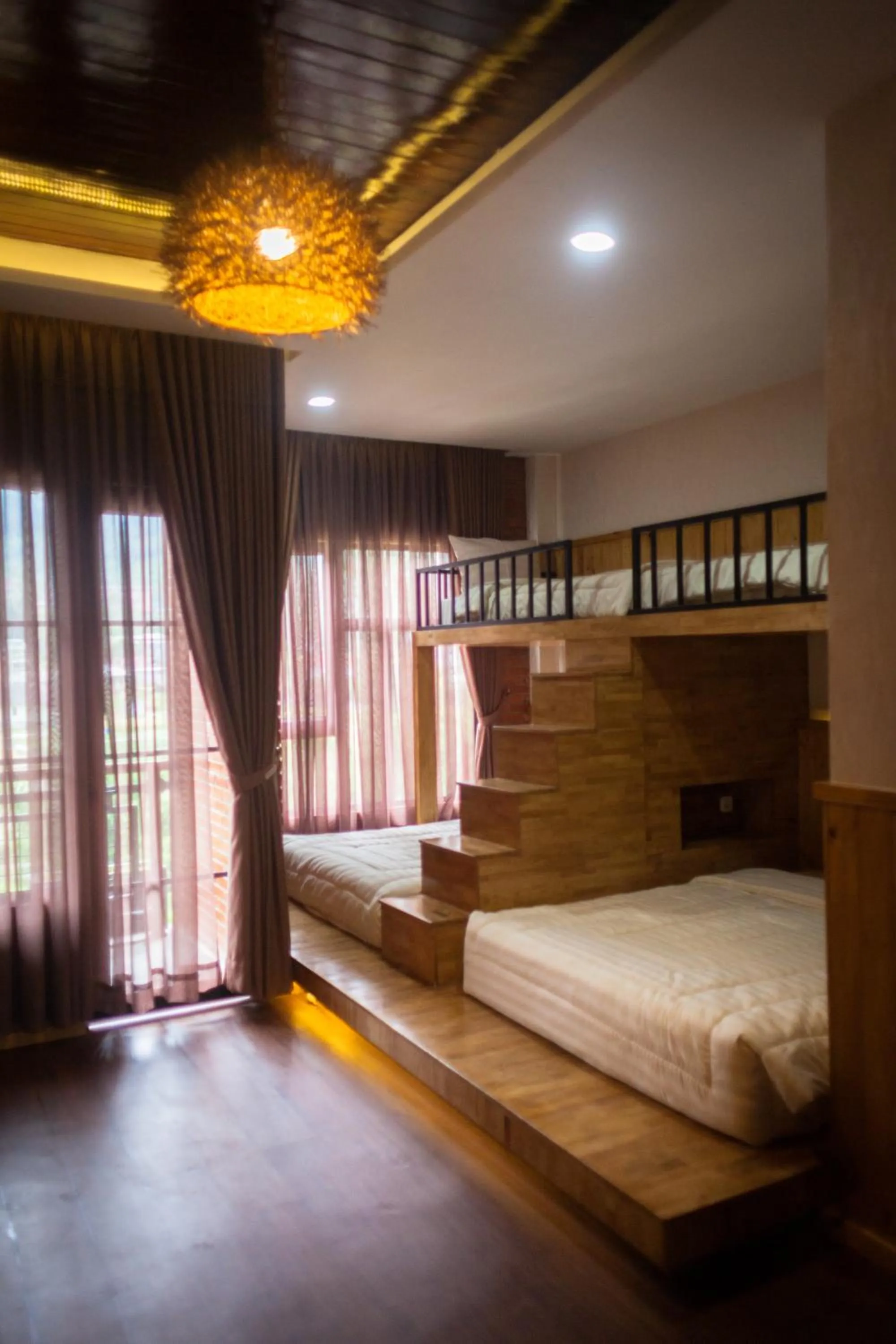 Bed in Pariban Hotel