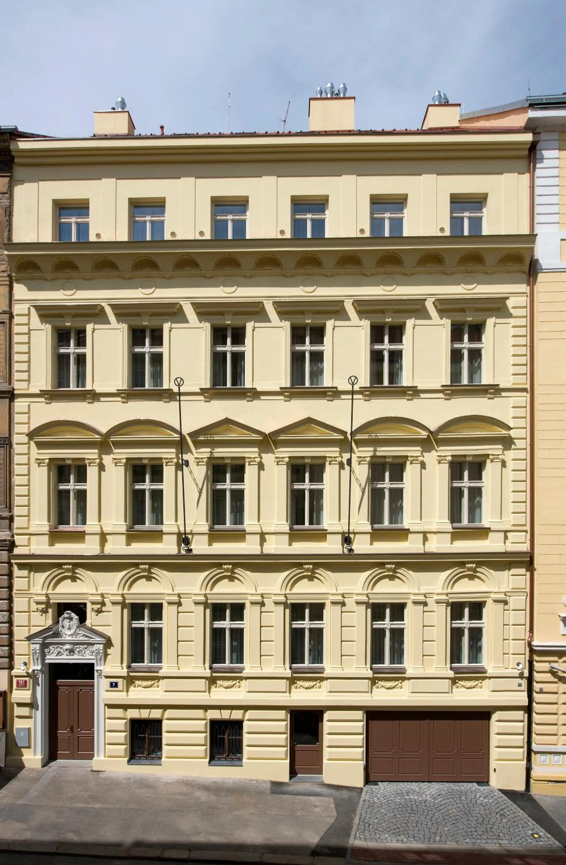 Property building in DownTown Suites Rubesova